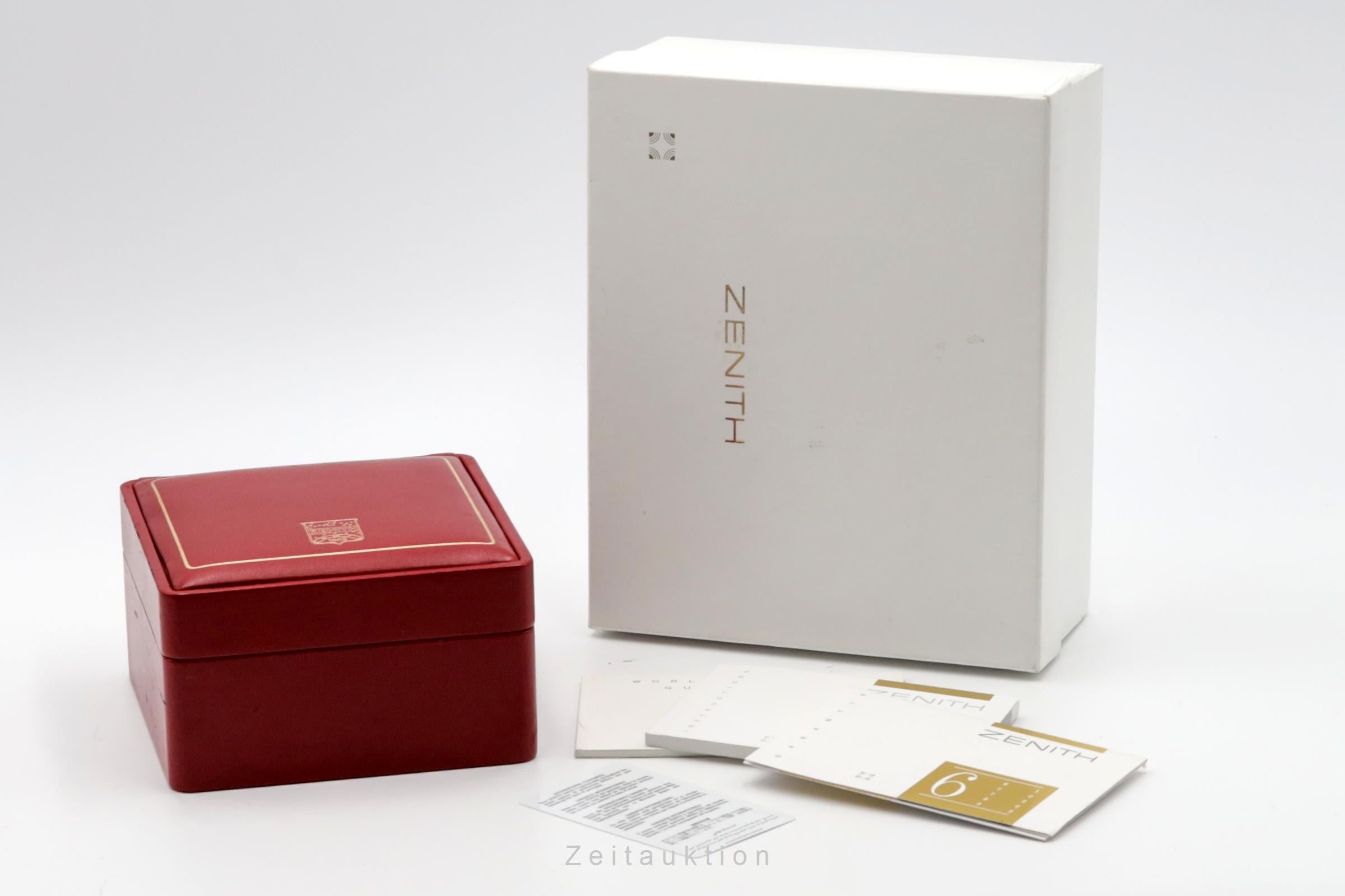 Zenith Elite 18 ct gold automatic men's watch 30.0033.670 Limited  [2305497]