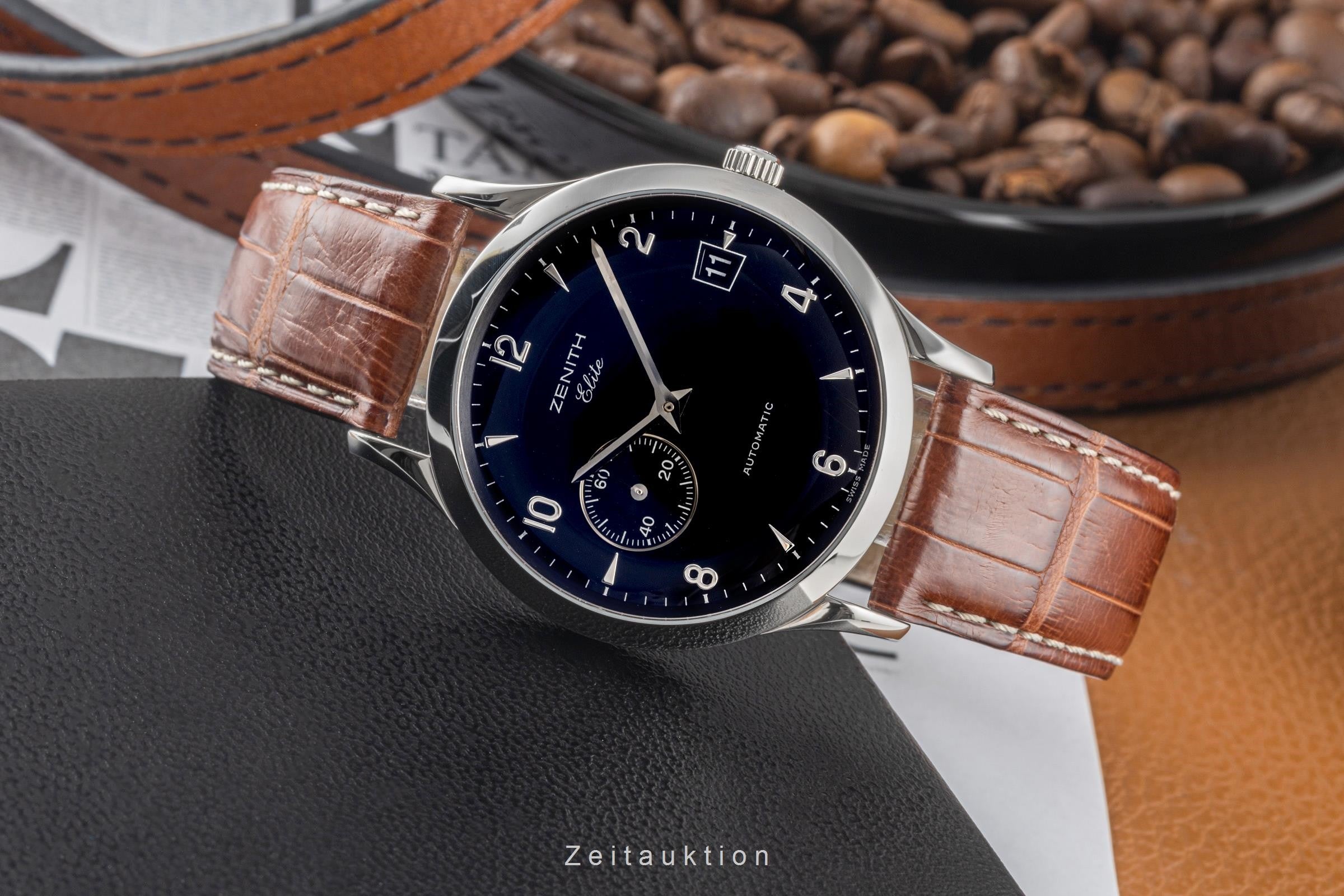 Zenith Elite acero automático reloj para caballeros 01.0125.680  [2305499]