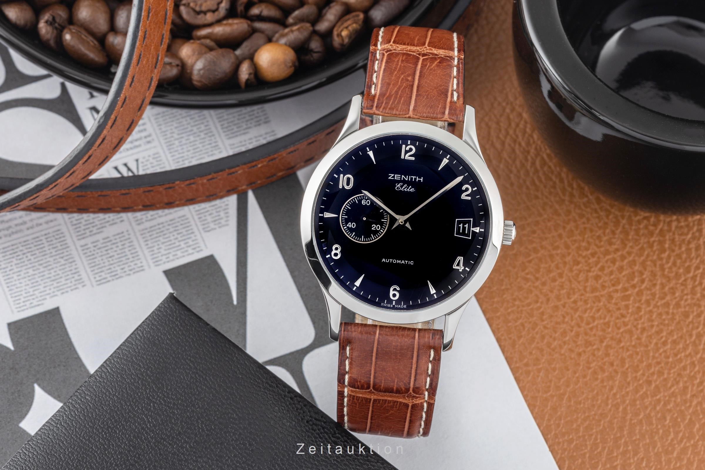 Zenith Elite acero automático reloj para caballeros 01.0125.680  [2305499]