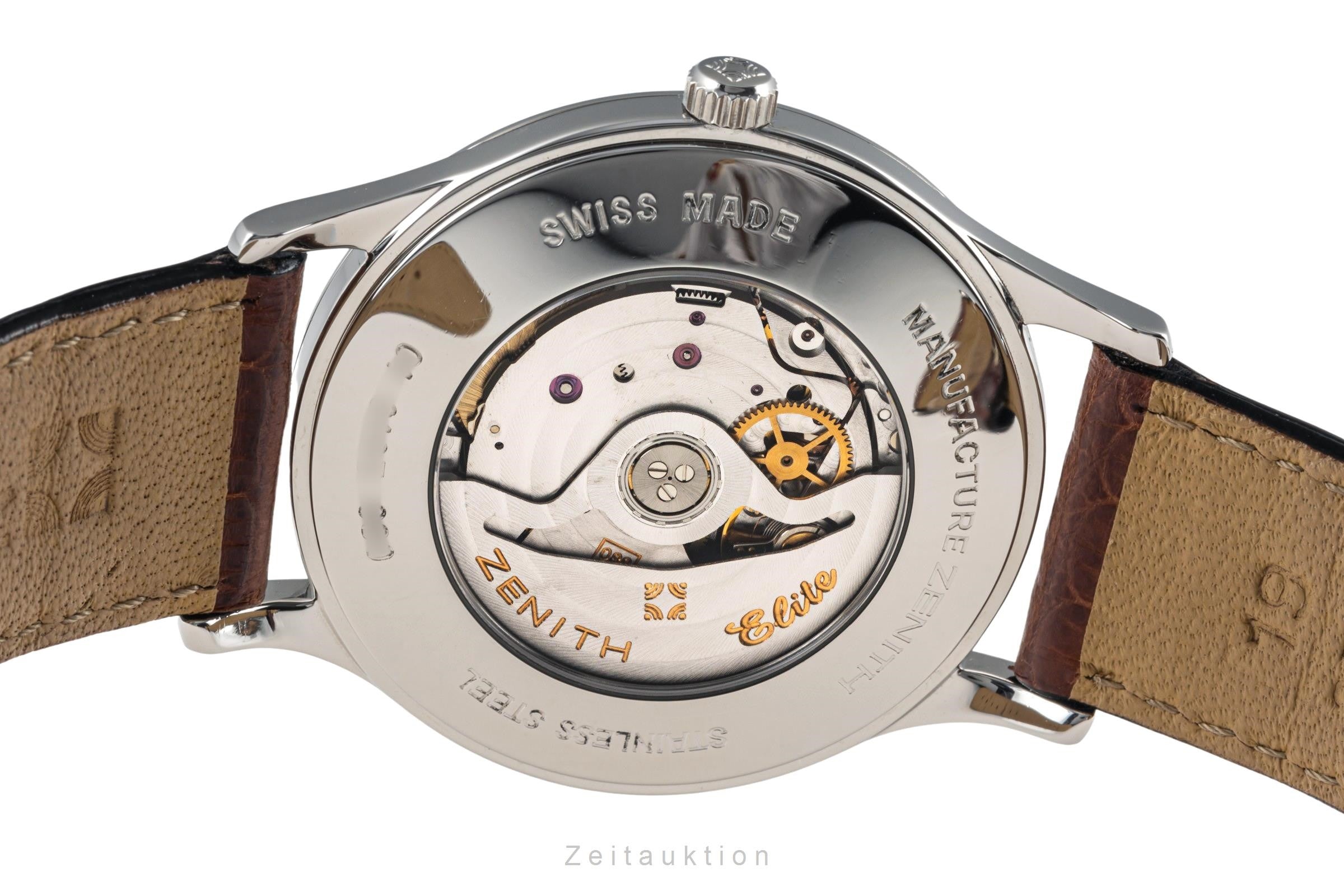 Zenith Elite acero automático reloj para caballeros 01.0125.680  [2305499]