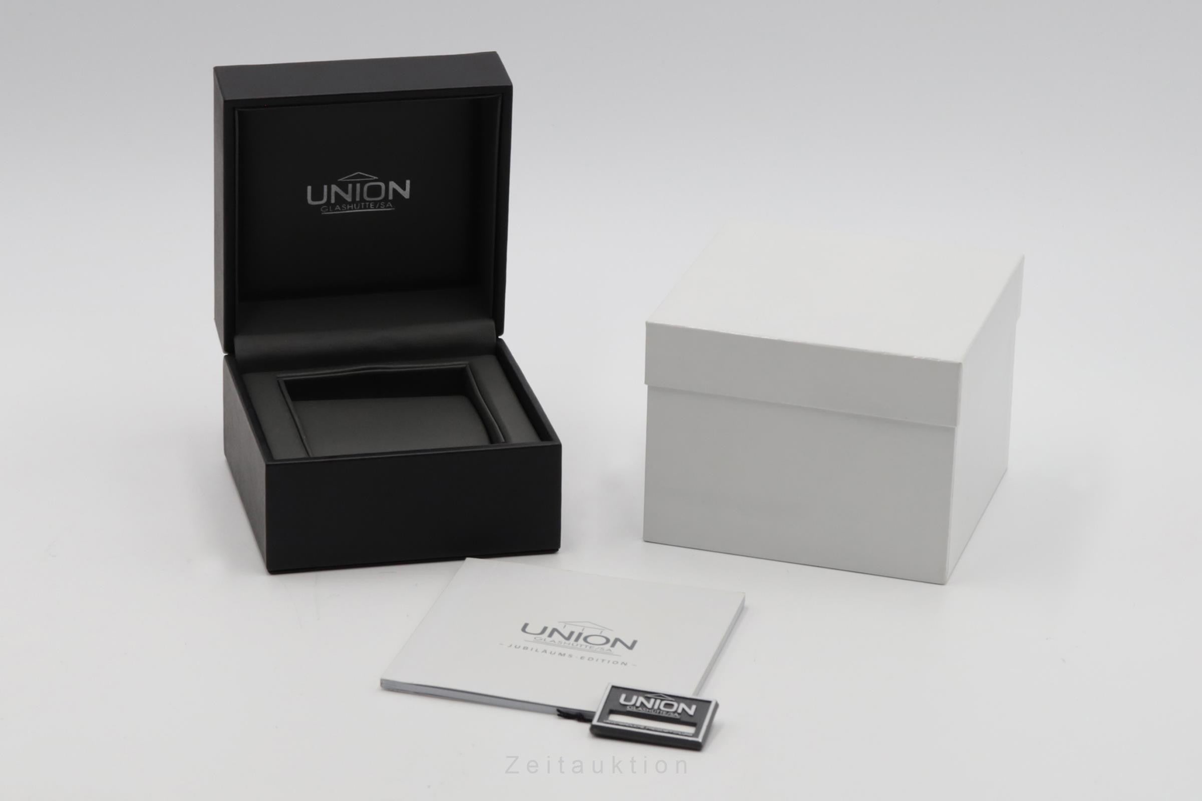 Union Glashütte Julius Bergter cronógrafo acero automático reloj para caballeros 26-31-02-02-11  [2305500]