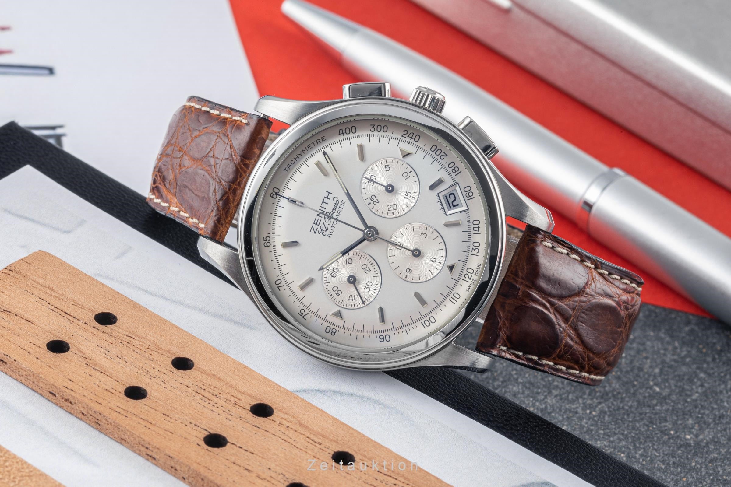 Zenith El Primero chronograph steel automatic men's watch 01.0500.400  [2305503]