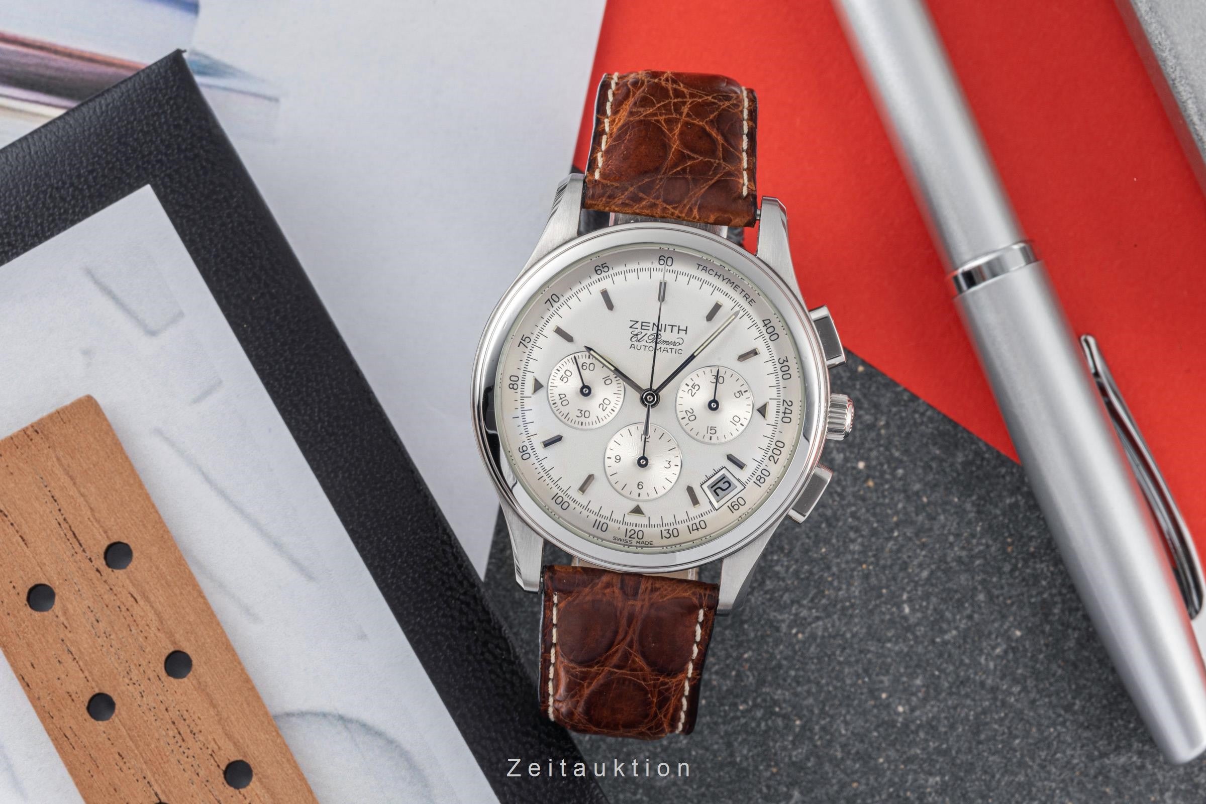 Zenith El Primero cronografo acciaio automatismo Kal. 400Z Ref