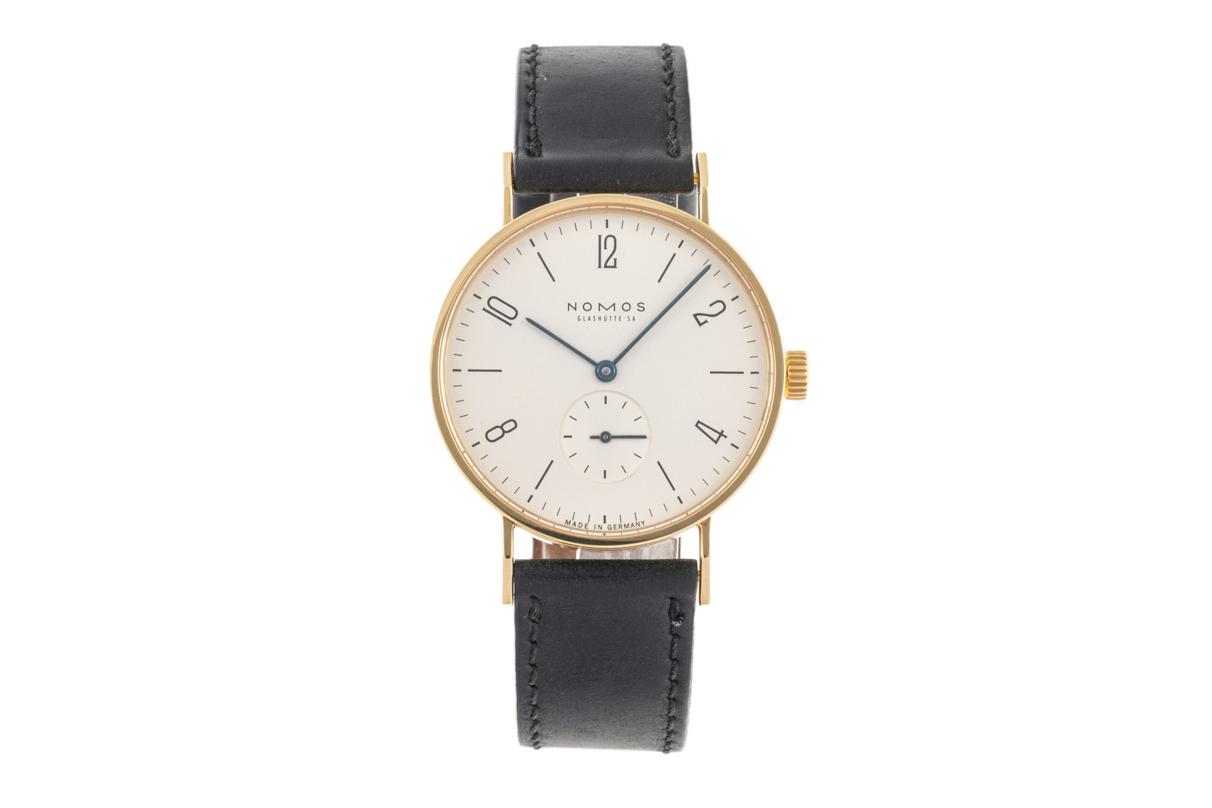 Nomos Tangente 18k Gold Handaufzug Herrenuhr Tangente (125 Wempe Anniversary)  [2305507]