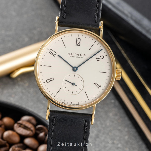 Nomos Tangente 18k Gold Handaufzug Herrenuhr Tangente (125 Wempe Anniversary)  [2305507]