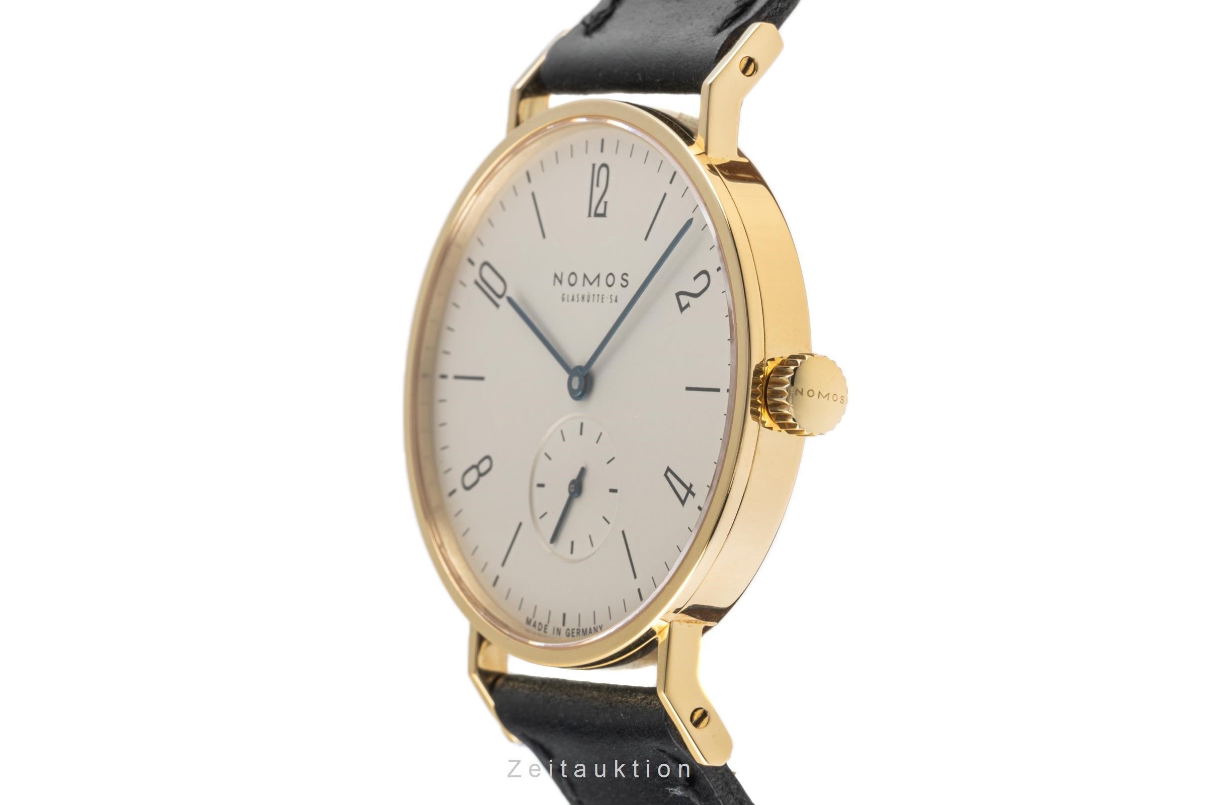 Nomos Tangente 18k Gold Handaufzug Herrenuhr Tangente (125 Wempe Anniversary)  [2305507]