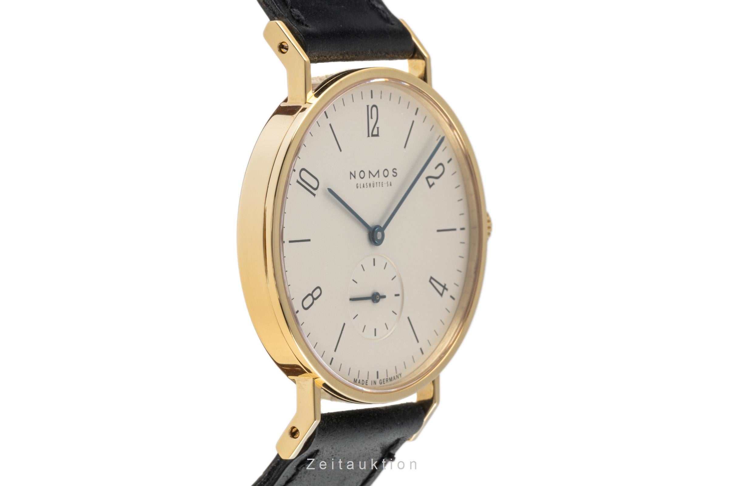 Nomos Tangente 18k Gold Handaufzug Herrenuhr Tangente (125 Wempe Anniversary)  [2305507]