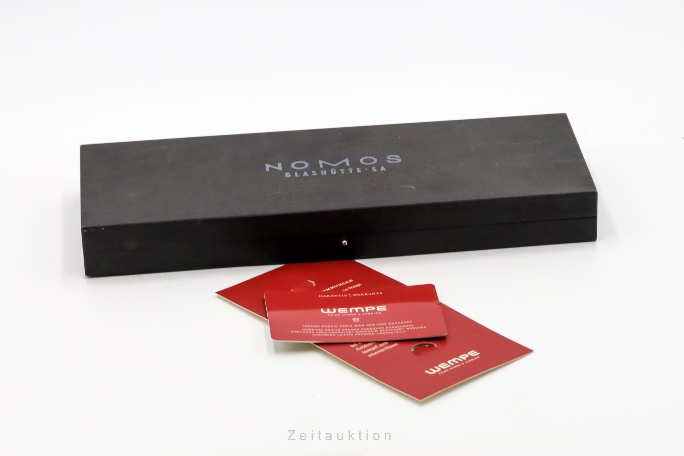 Nomos Tangente 18k Gold Handaufzug Herrenuhr Tangente (125 Wempe Anniversary)  [2305507]