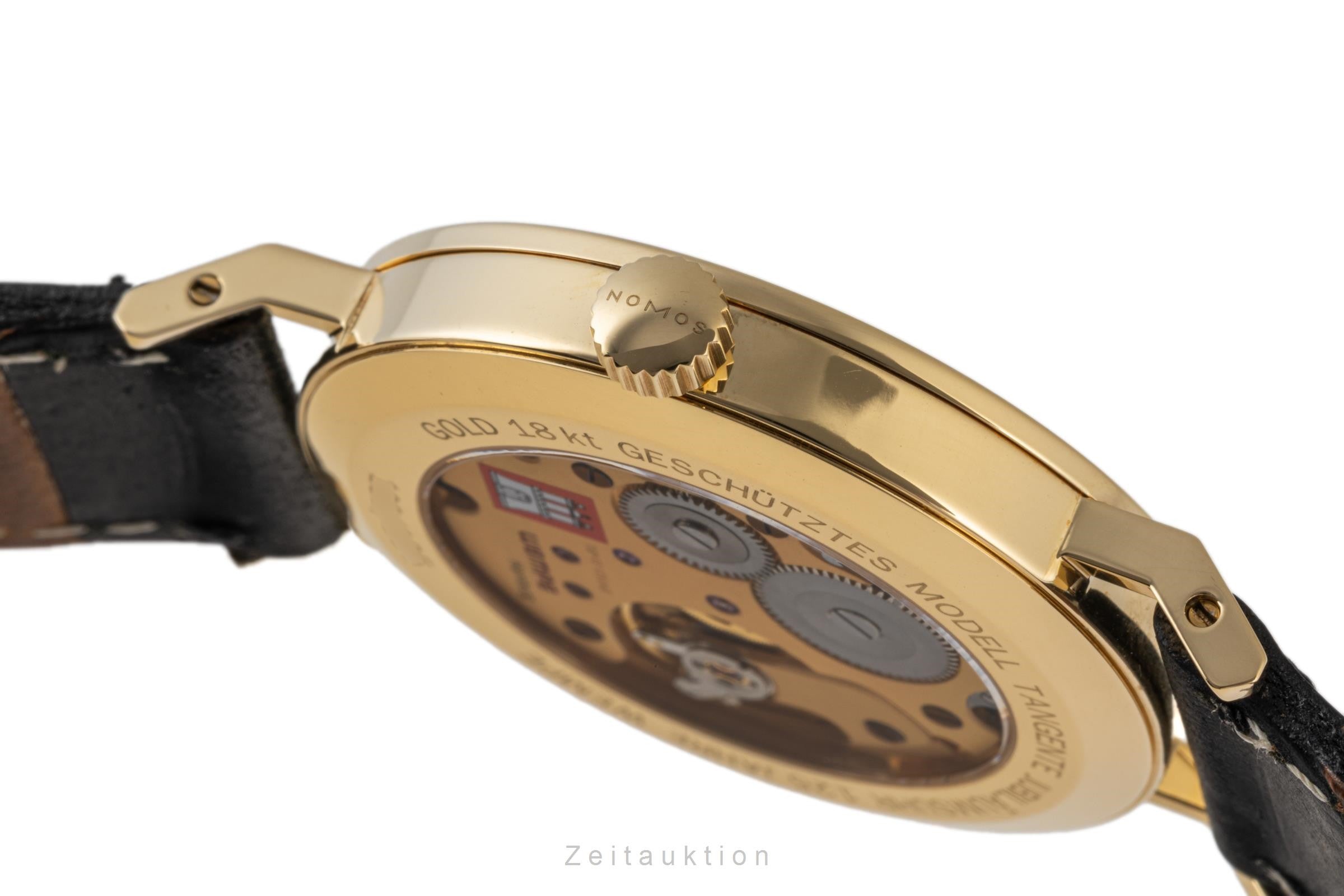 Nomos Tangente 18k Gold Handaufzug Herrenuhr Tangente (125 Wempe Anniversary)  [2305507]