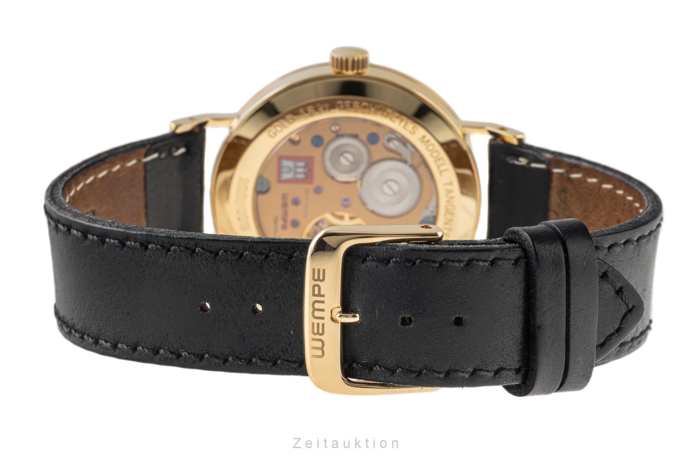 Nomos Tangente 18k Gold Handaufzug Herrenuhr Tangente (125 Wempe Anniversary)  [2305507]