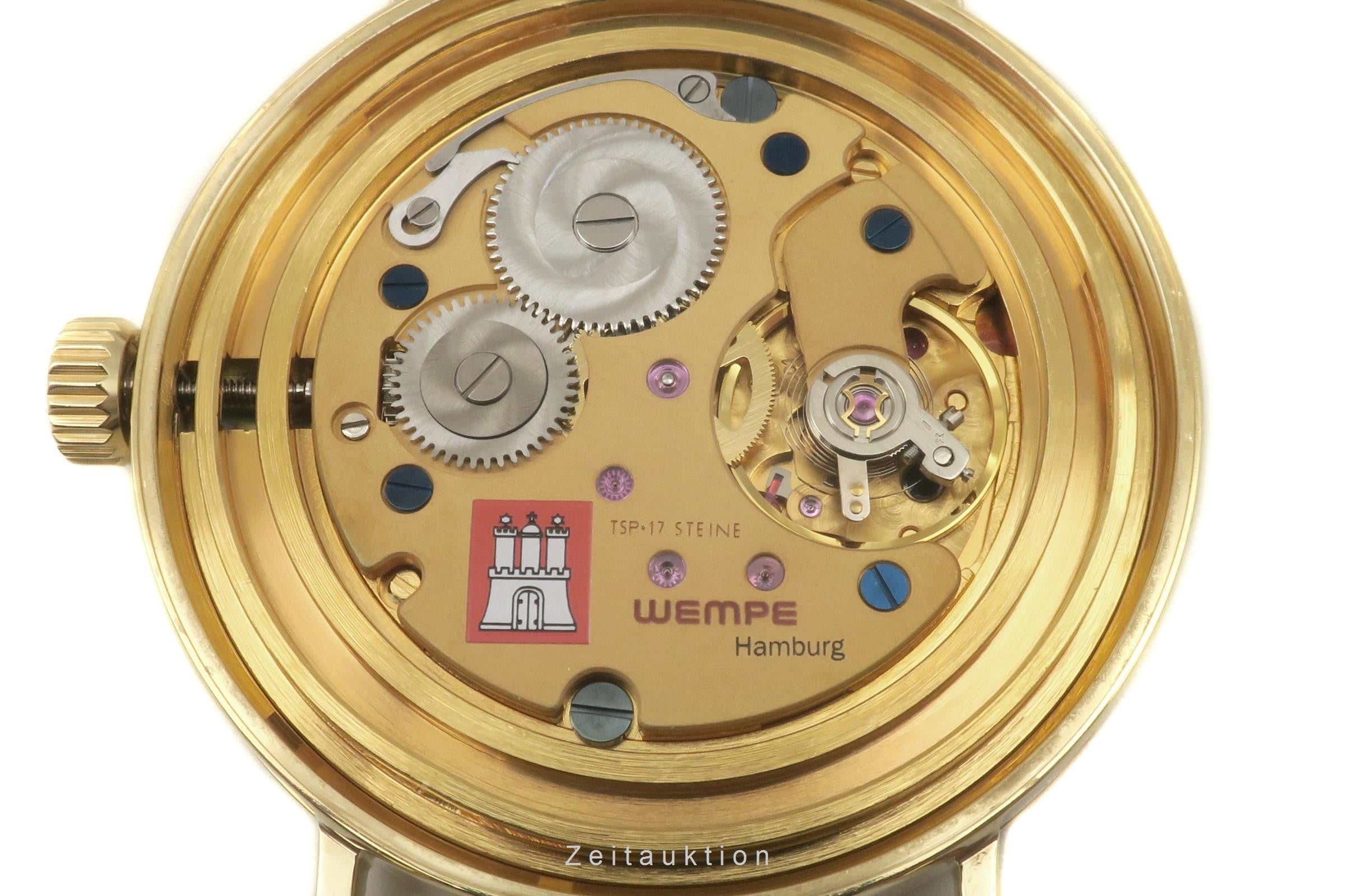 Nomos Tangente 18k Gold Handaufzug Herrenuhr Tangente (125 Wempe Anniversary)  [2305507]