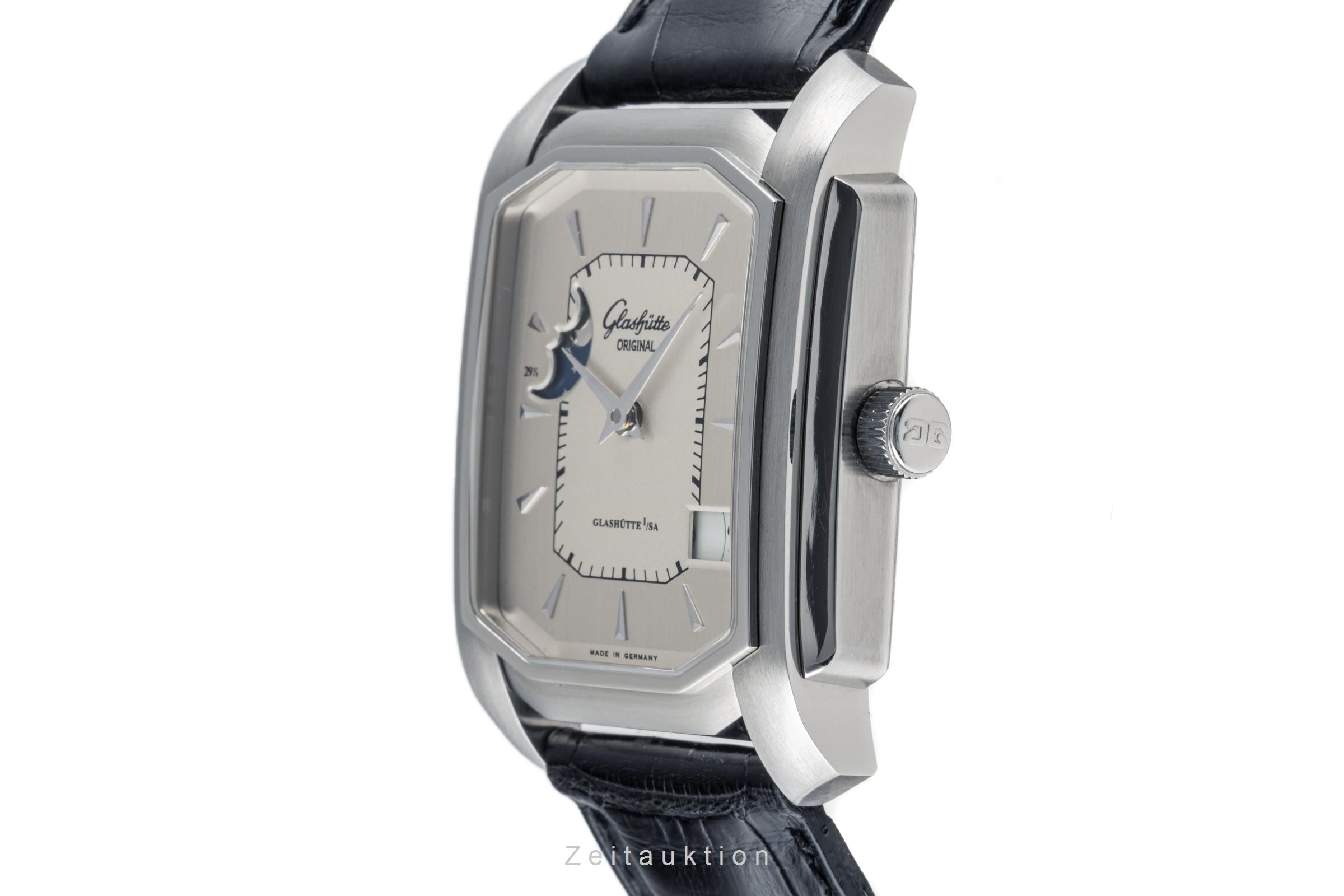 Glashütte Senator acero automático reloj para caballeros 39-43-04-04-04  [2305513]