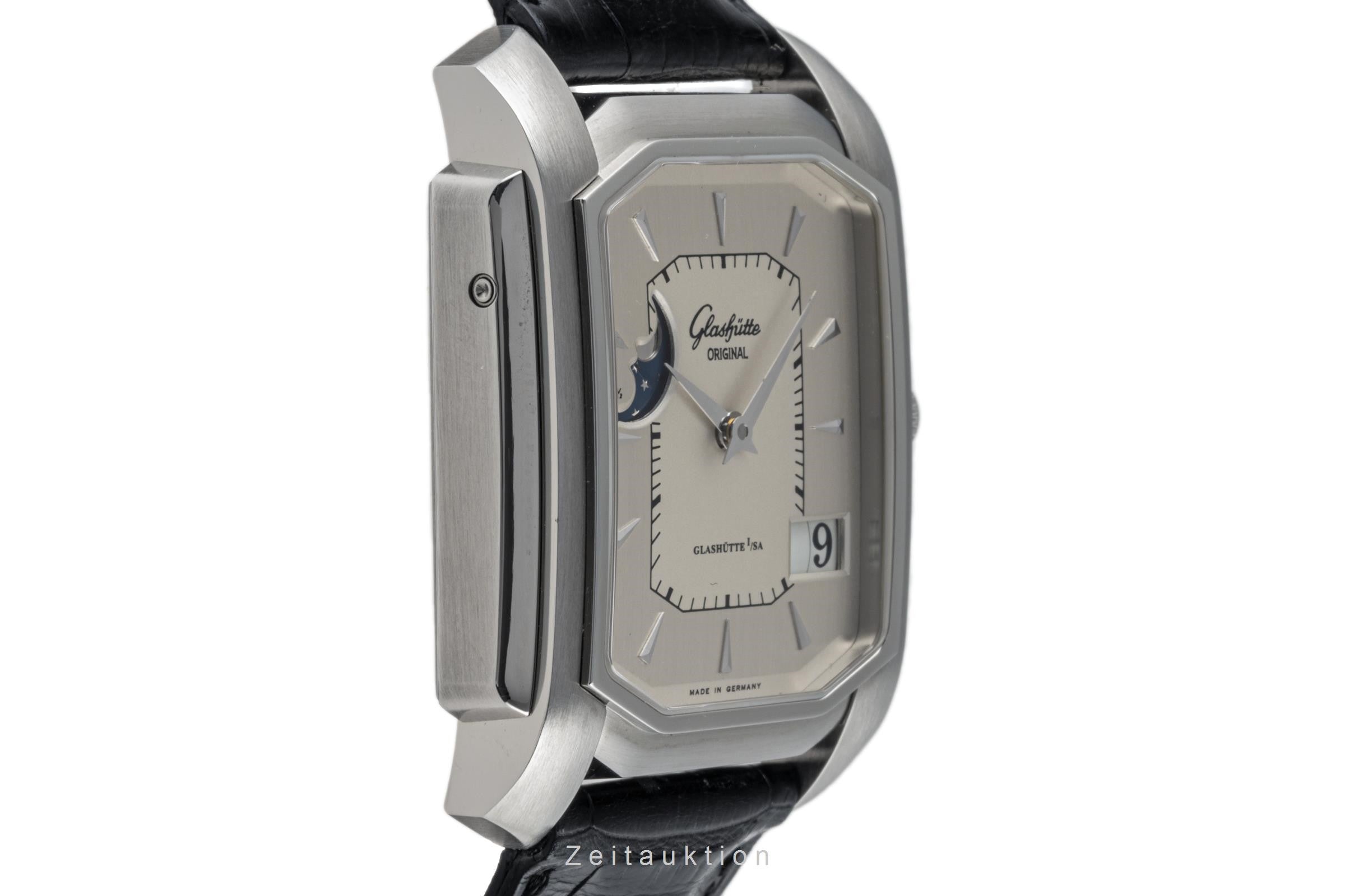 Glashütte Senator acero automático reloj para caballeros 39-43-04-04-04  [2305513]