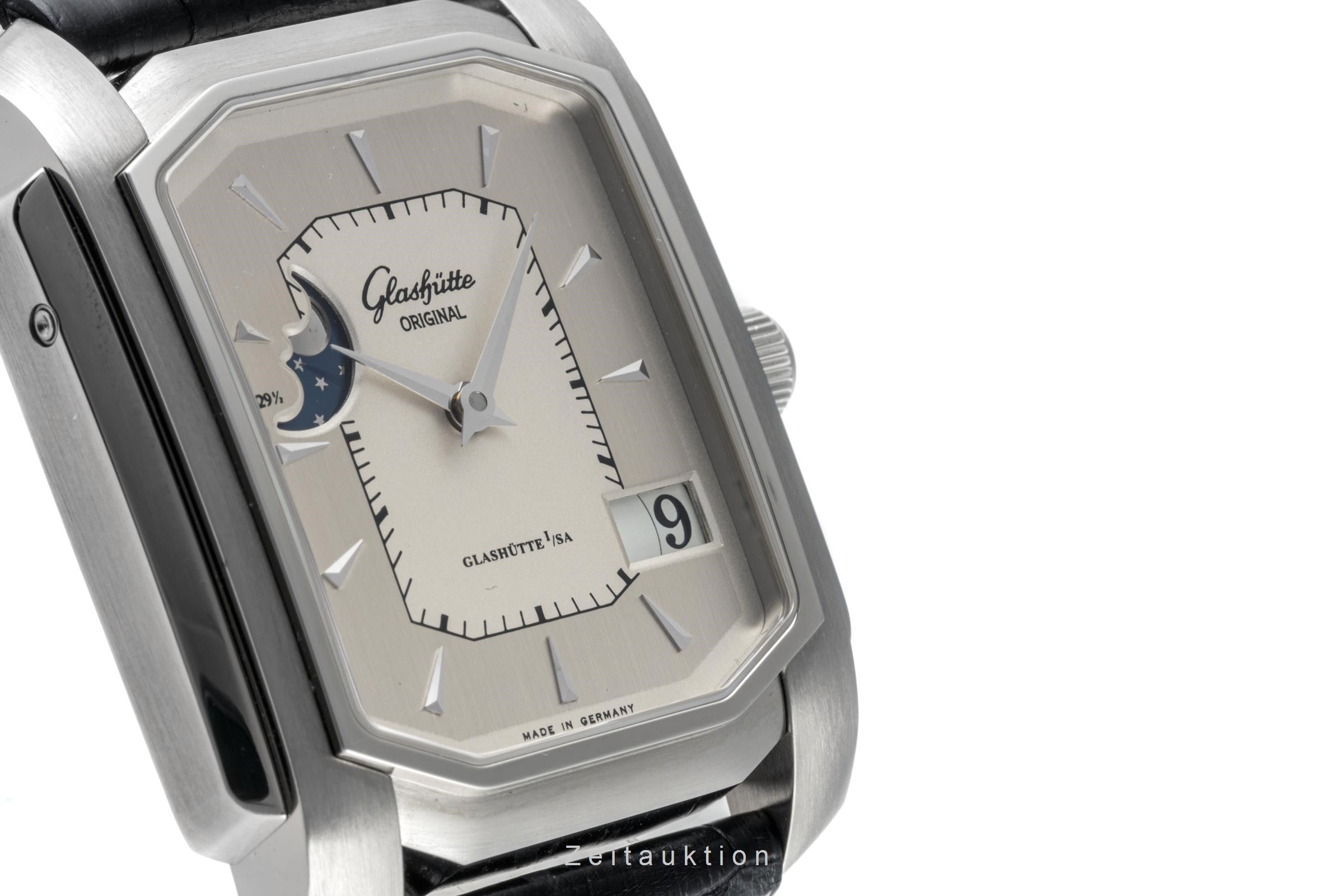 Glashütte Senator acero automático reloj para caballeros 39-43-04-04-04  [2305513]