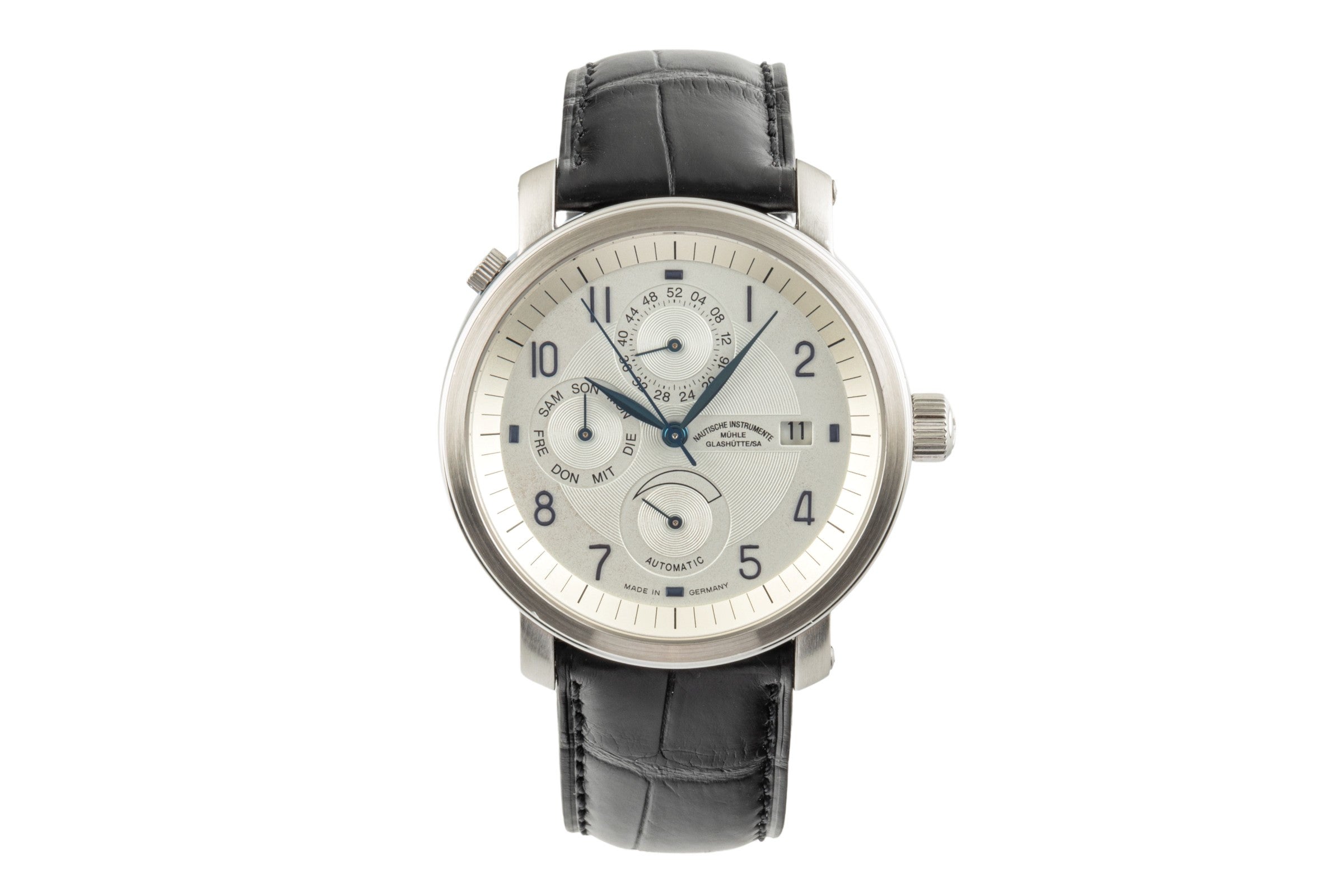 Mühle Business Timer acier automatique montre pour hommes M1-30-65-LB  [2305514]