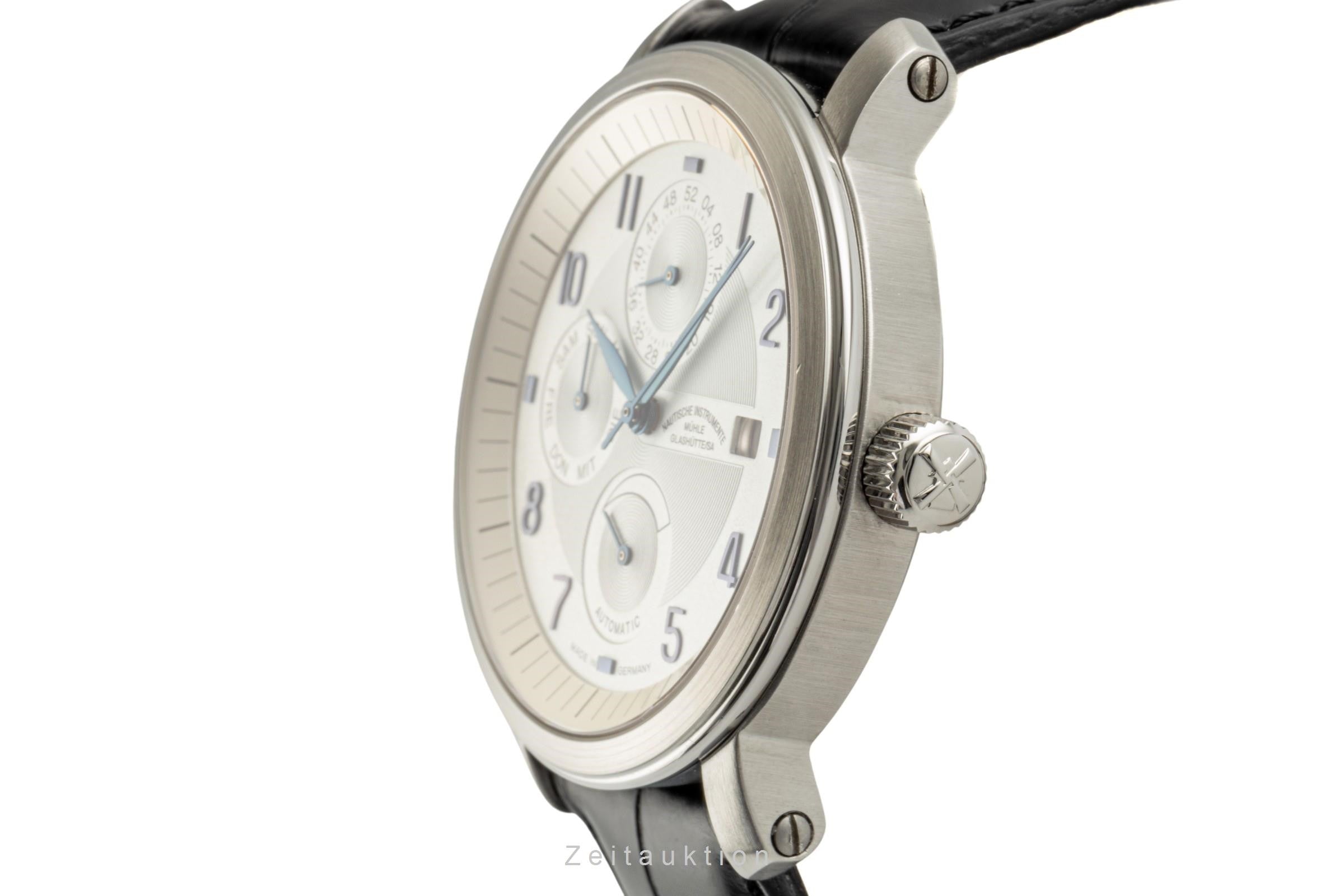 Mühle Business Timer acier automatique montre pour hommes M1-30-65-LB  [2305514]