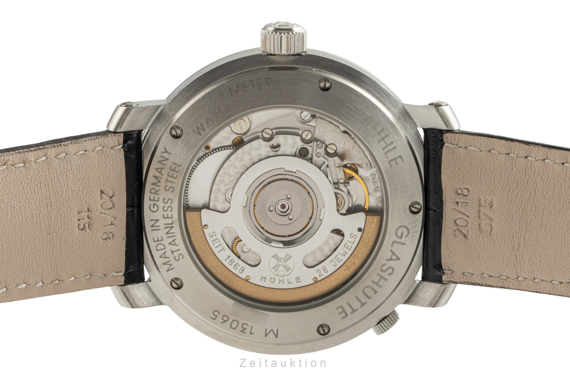 Mühle Business Timer acier automatique montre pour hommes M1-30-65-LB  [2305514]