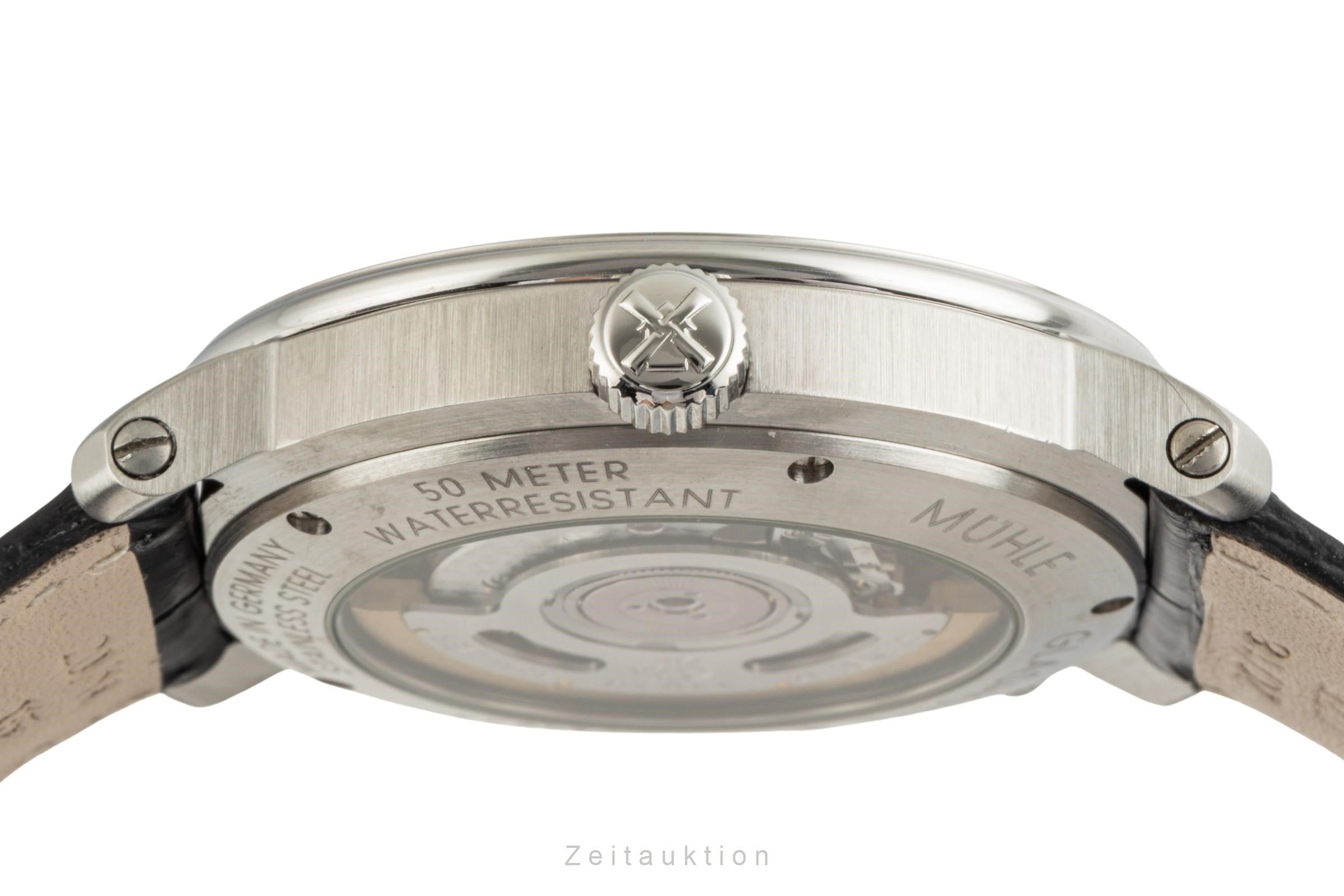 Mühle Business Timer acier automatique montre pour hommes M1-30-65-LB  [2305514]