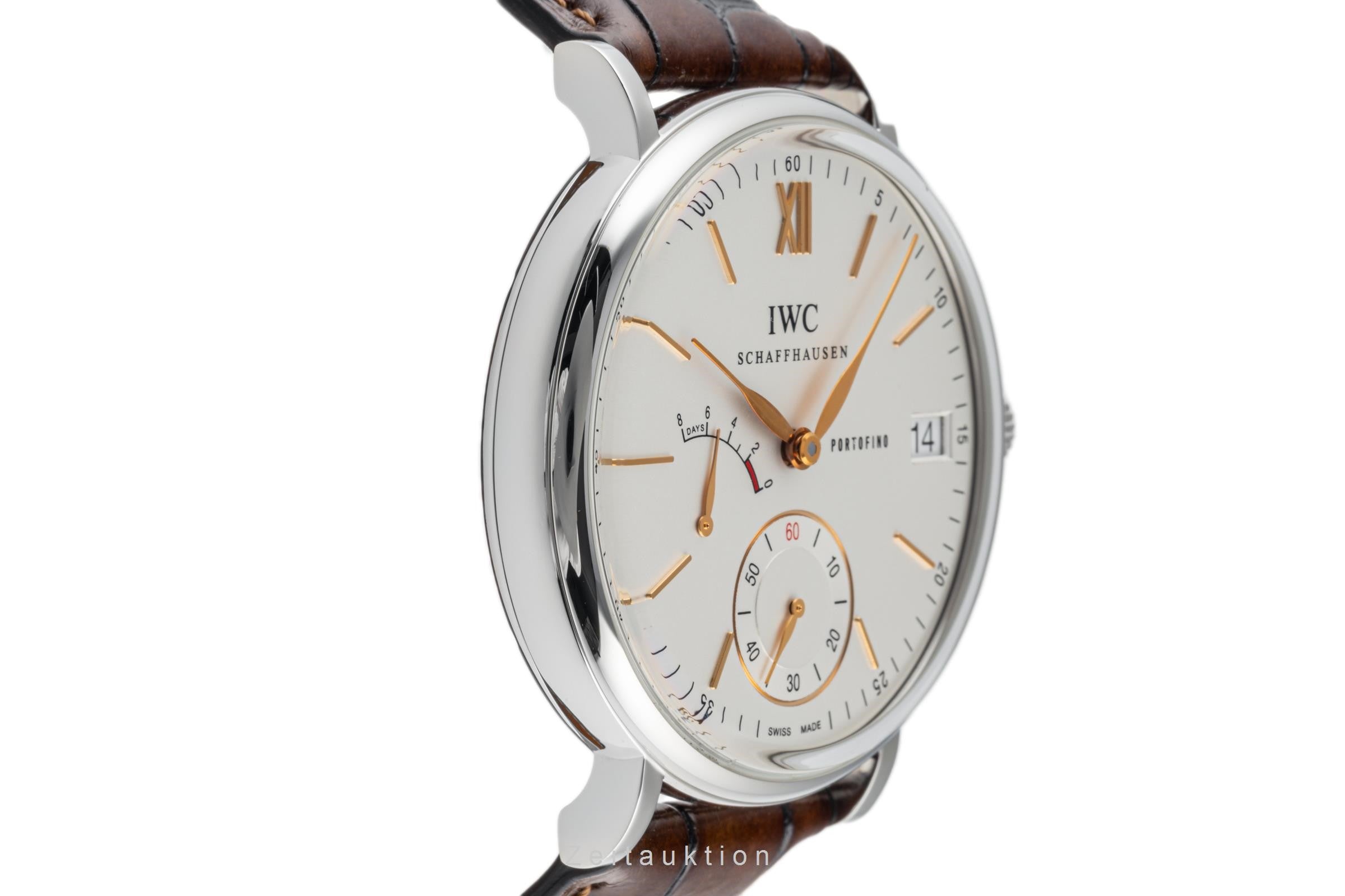 IWC Portofino acciaio carica manuale orologio da uomo IW510103 LP: 11200EUR  [2305580]