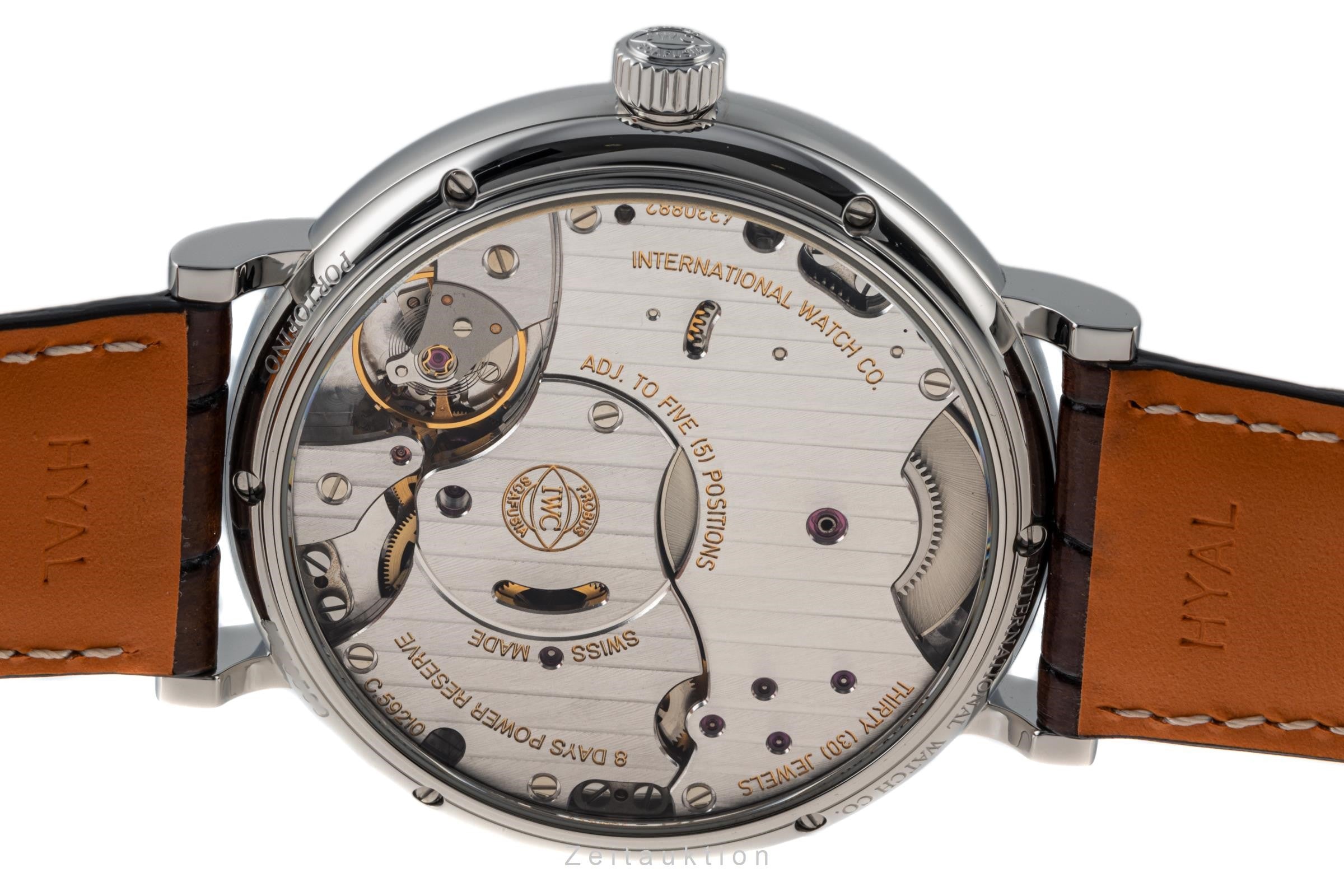 IWC Portofino acciaio carica manuale orologio da uomo IW510103 LP: 11200EUR  [2305580]