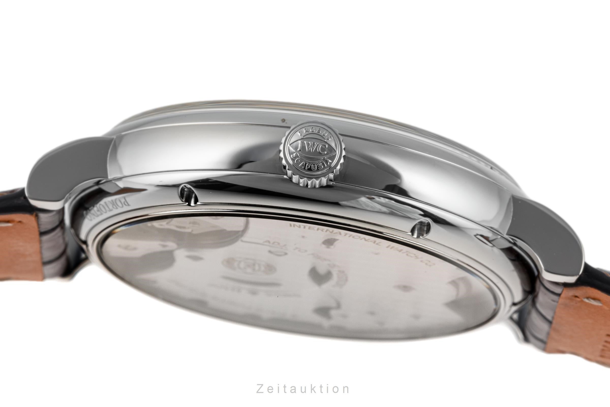 IWC Portofino acciaio carica manuale orologio da uomo IW510103 LP: 11200EUR  [2305580]