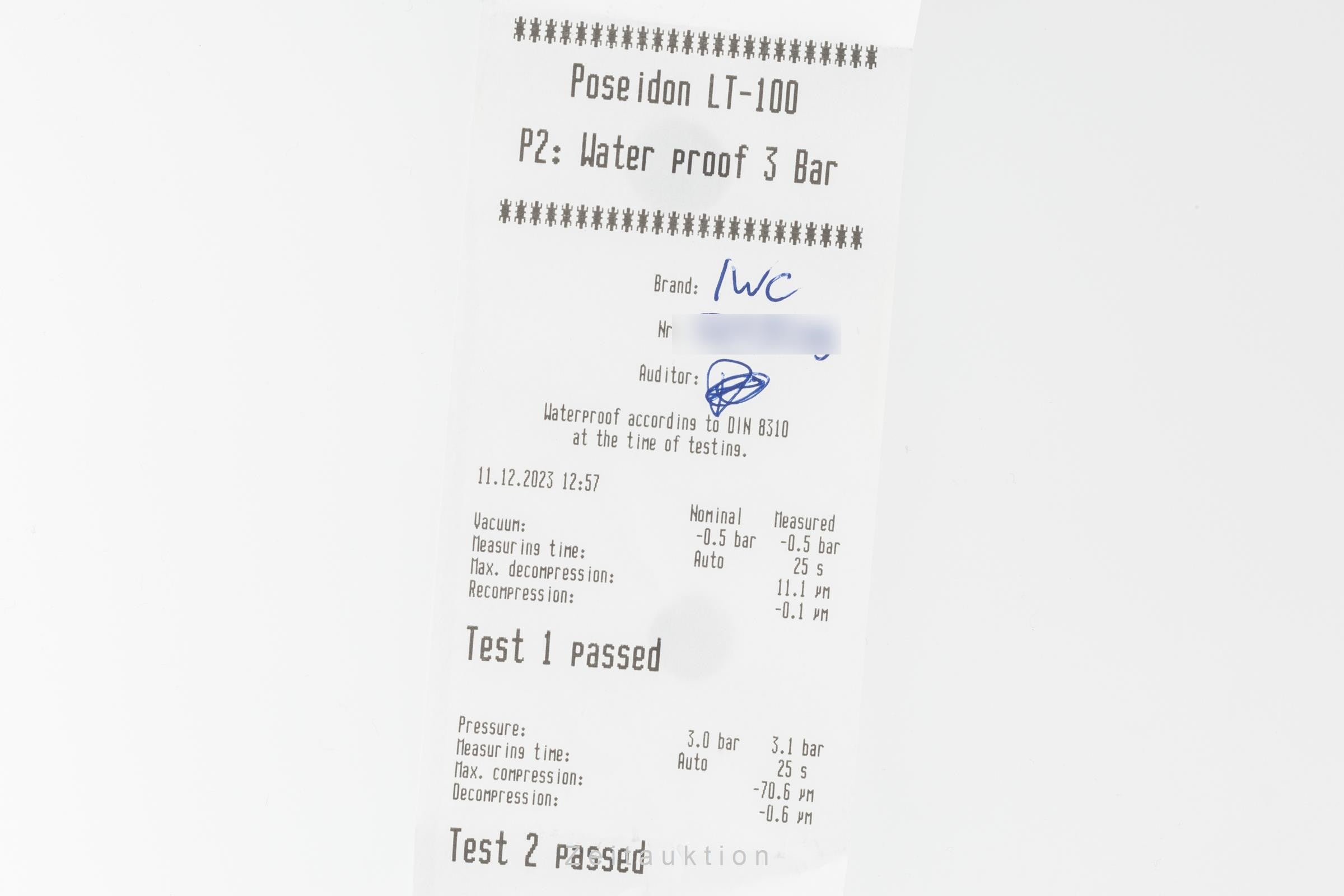 IWC Portofino acciaio carica manuale orologio da uomo IW510103 LP: 11200EUR  [2305580]