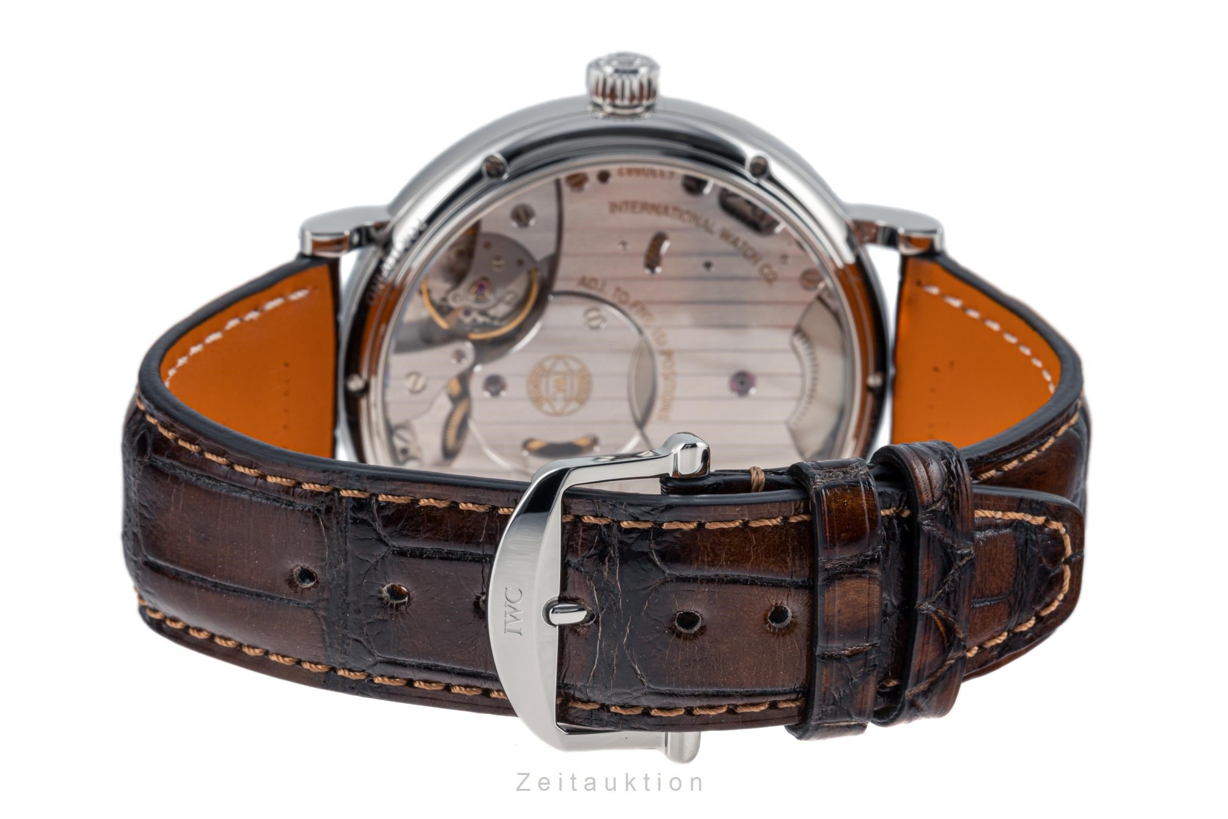 IWC Portofino acciaio carica manuale orologio da uomo IW510103 LP: 11200EUR  [2305580]