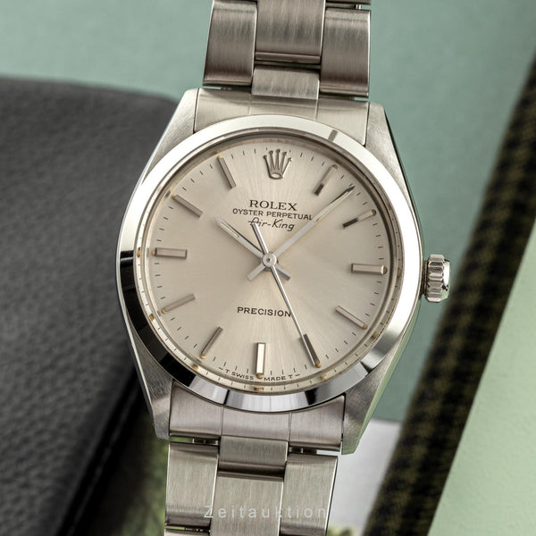 Rolex Air King acciaio automatismo orologio da uomo 5500 LP: 7600EUR  [2305585]