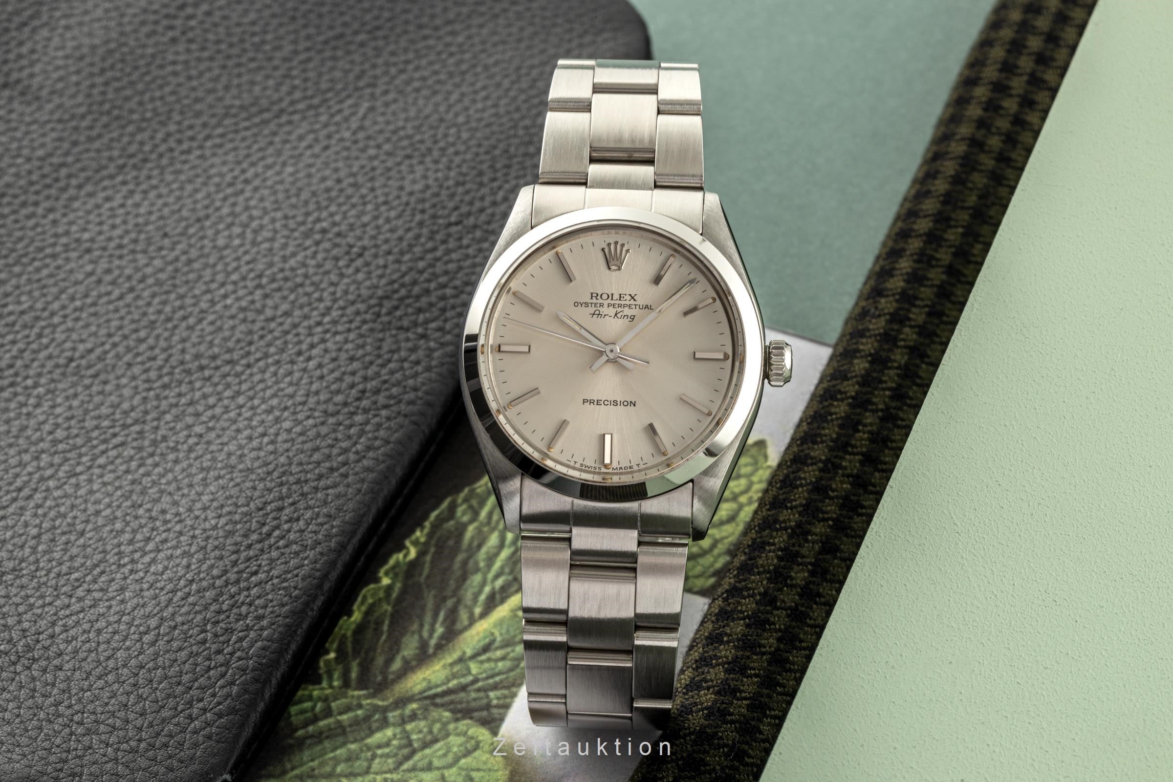 Rolex Air King acciaio automatismo orologio da uomo 5500 LP: 7600EUR  [2305585]