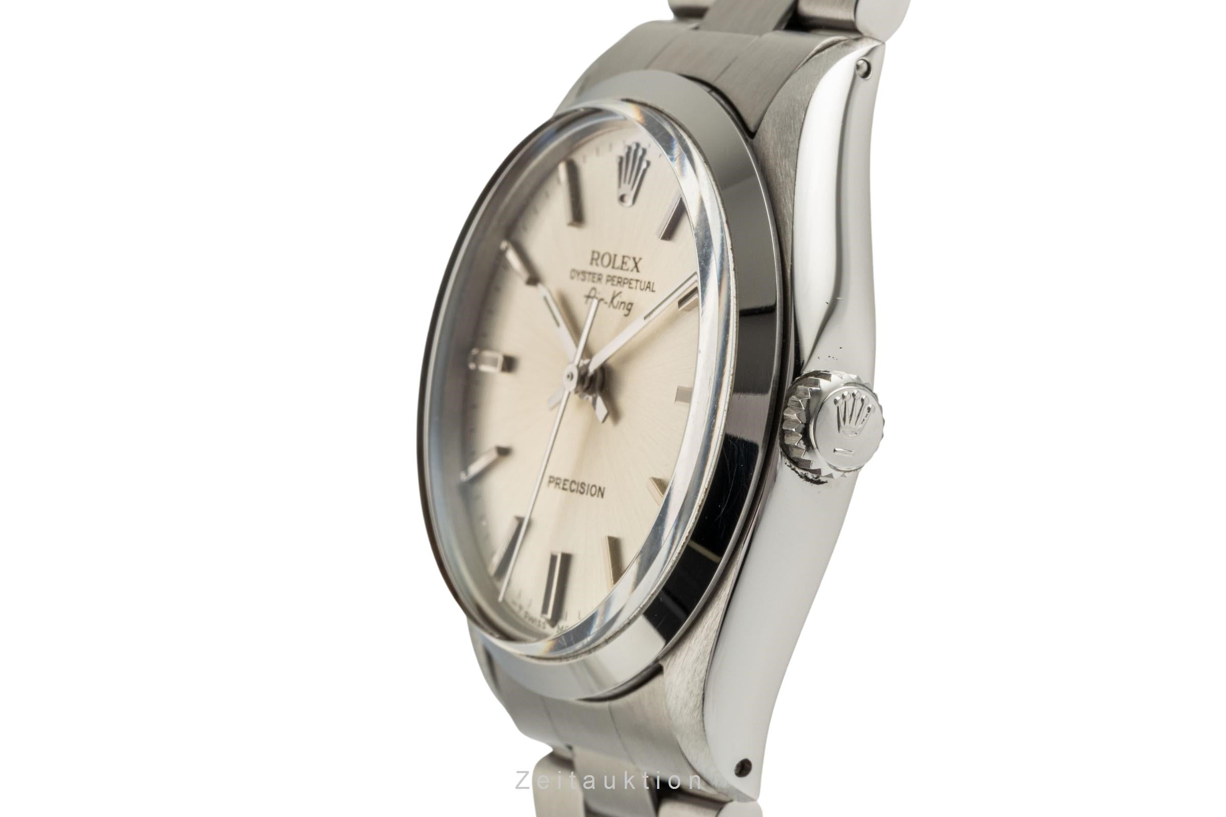 Rolex Air King acciaio automatismo orologio da uomo 5500 LP: 7600EUR  [2305585]