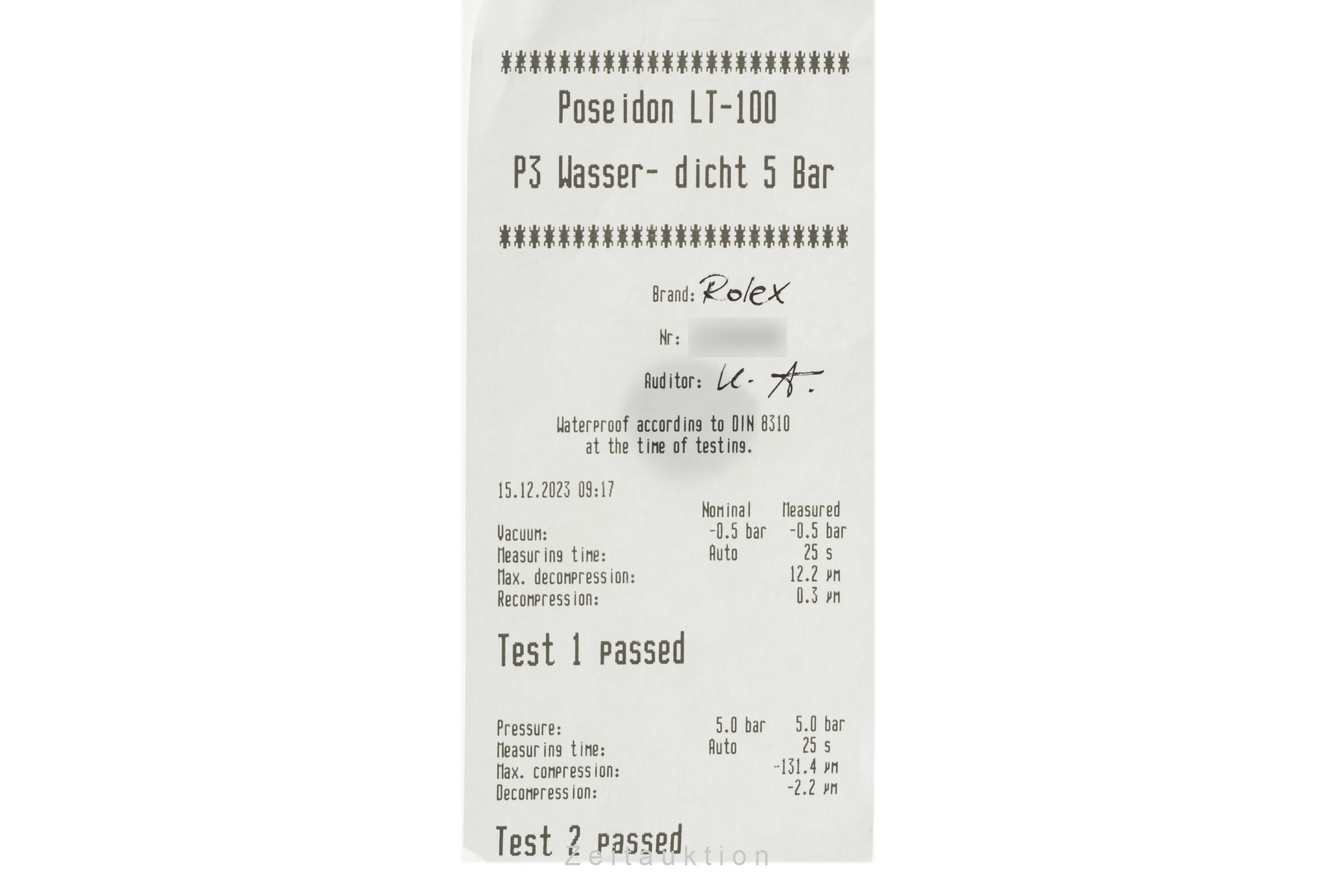 Rolex Air King acciaio automatismo orologio da uomo 5500 LP: 7600EUR  [2305585]