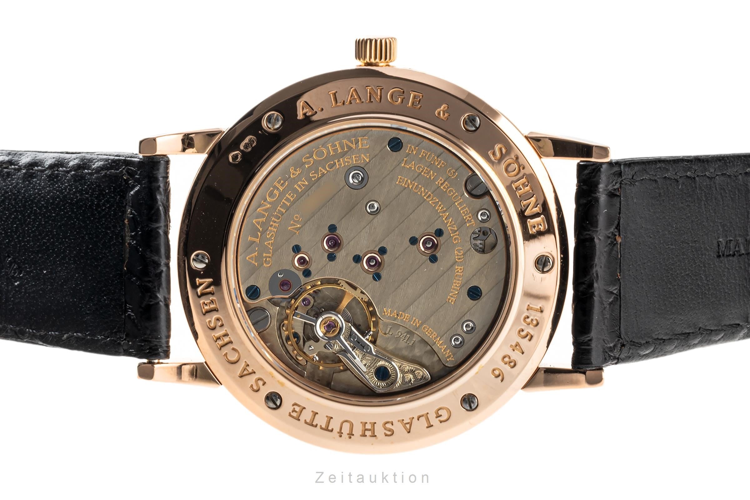 A. Lange & Söhne 1815 18 ct red gold manual winding men's watch 206.032  [2305600]