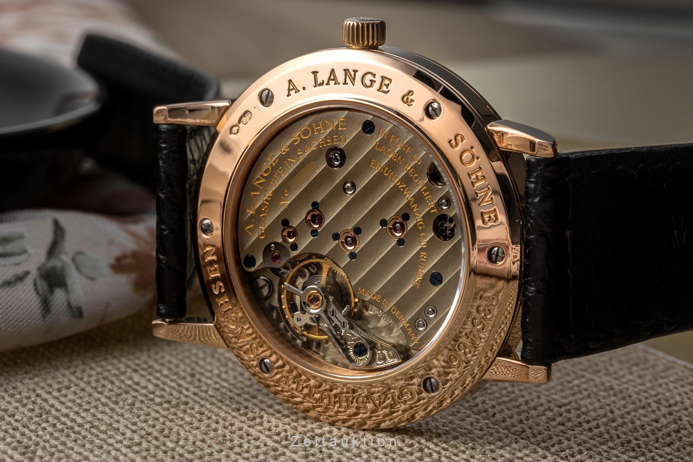 A. Lange & Söhne 1815 18 ct red gold manual winding men's watch 206.032  [2305600]