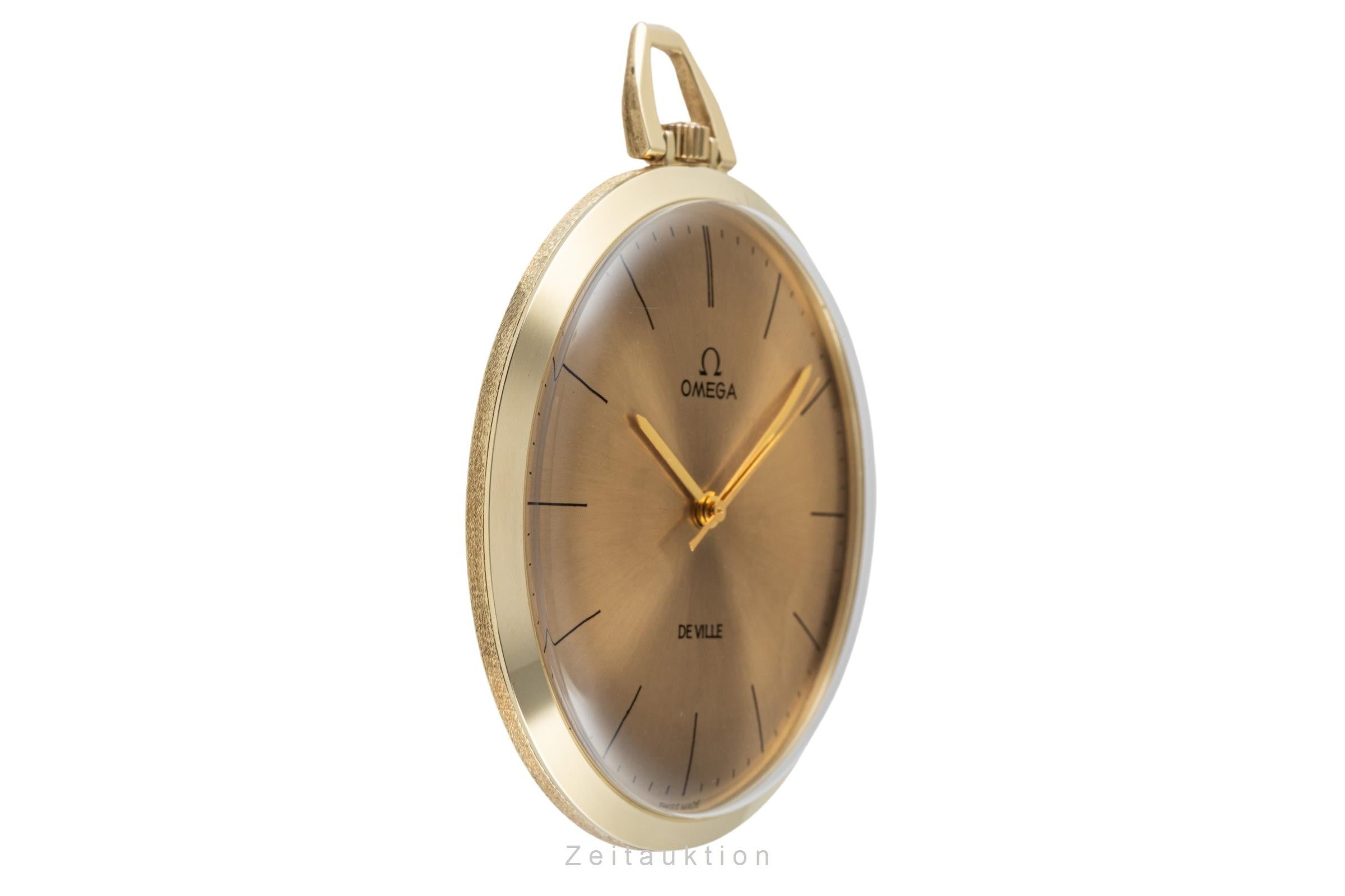 Omega De Ville 14 ct yellow gold manual winding pocket watch 1317714  [2305602]