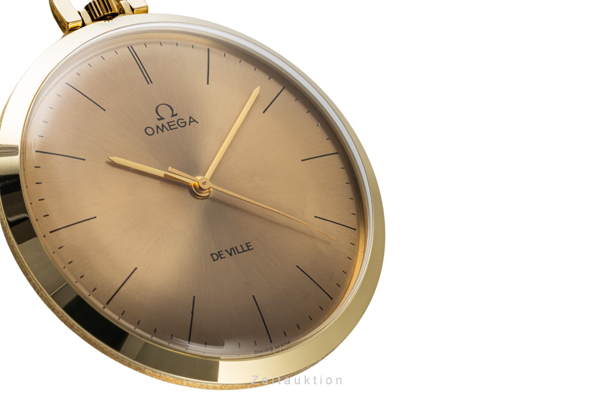 Omega De Ville 14 ct yellow gold manual winding pocket watch 1317714  [2305602]