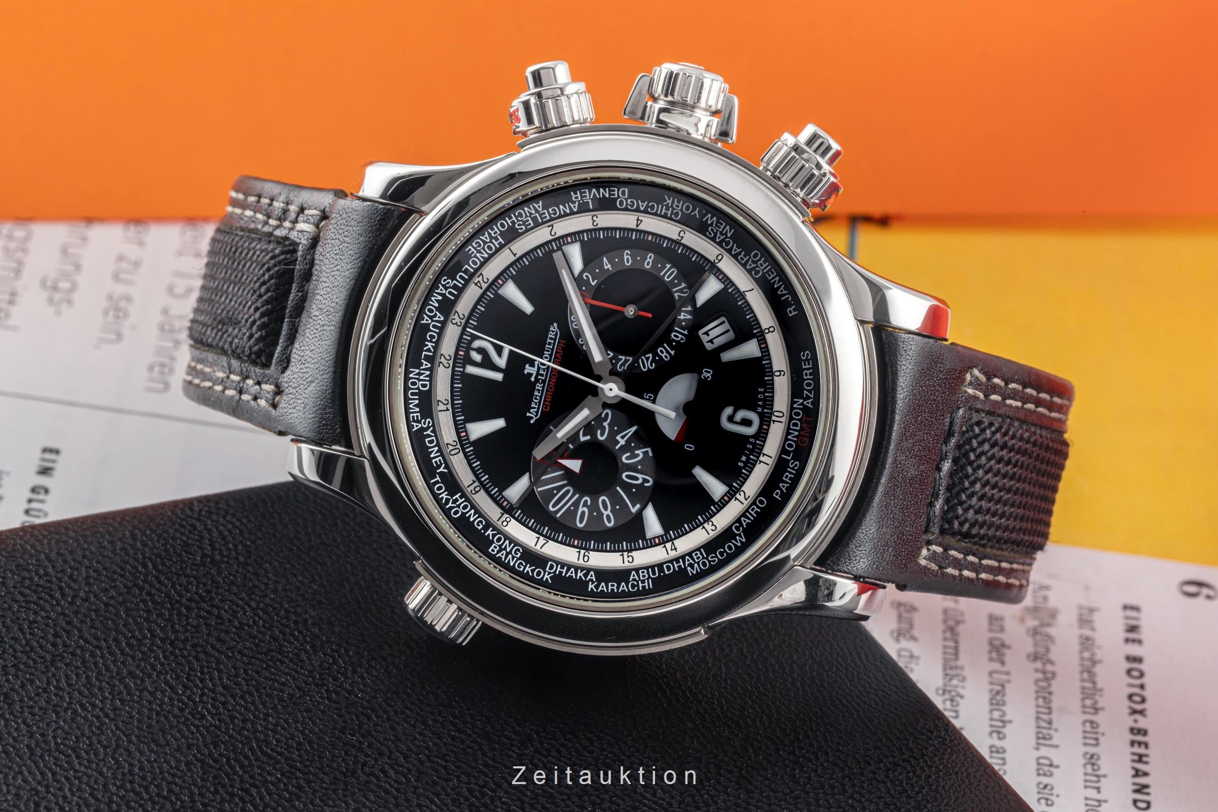 Jaeger LeCoultre Master Compressor cronografo acciaio automatismo orologio da uomo Q1768470, 150.8.22  [2305615]