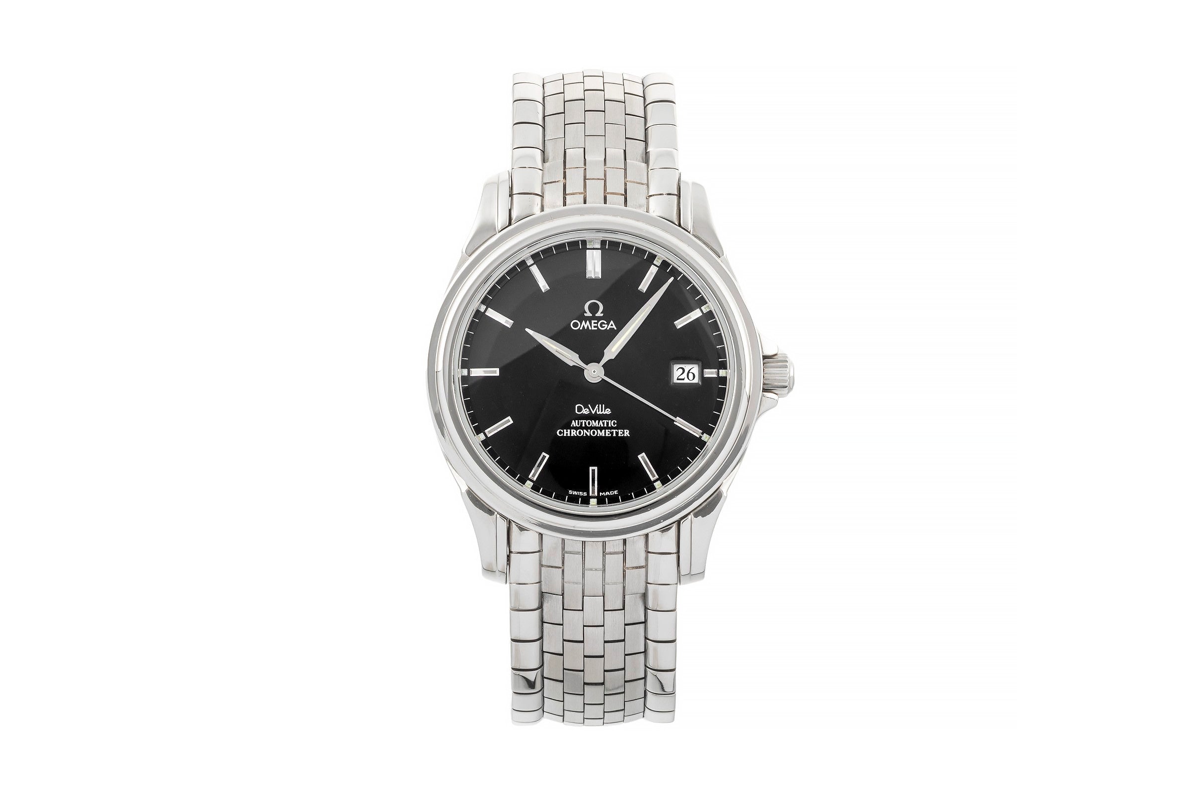 Omega De Ville steel automatic men's watch 168.1700, 4831.50.31 LP: 3200EUR  [2305620]