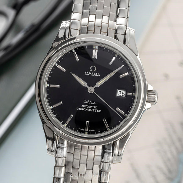 Omega De Ville steel automatic men's watch 168.1700, 4831.50.31 LP: 3200EUR  [2305620]
