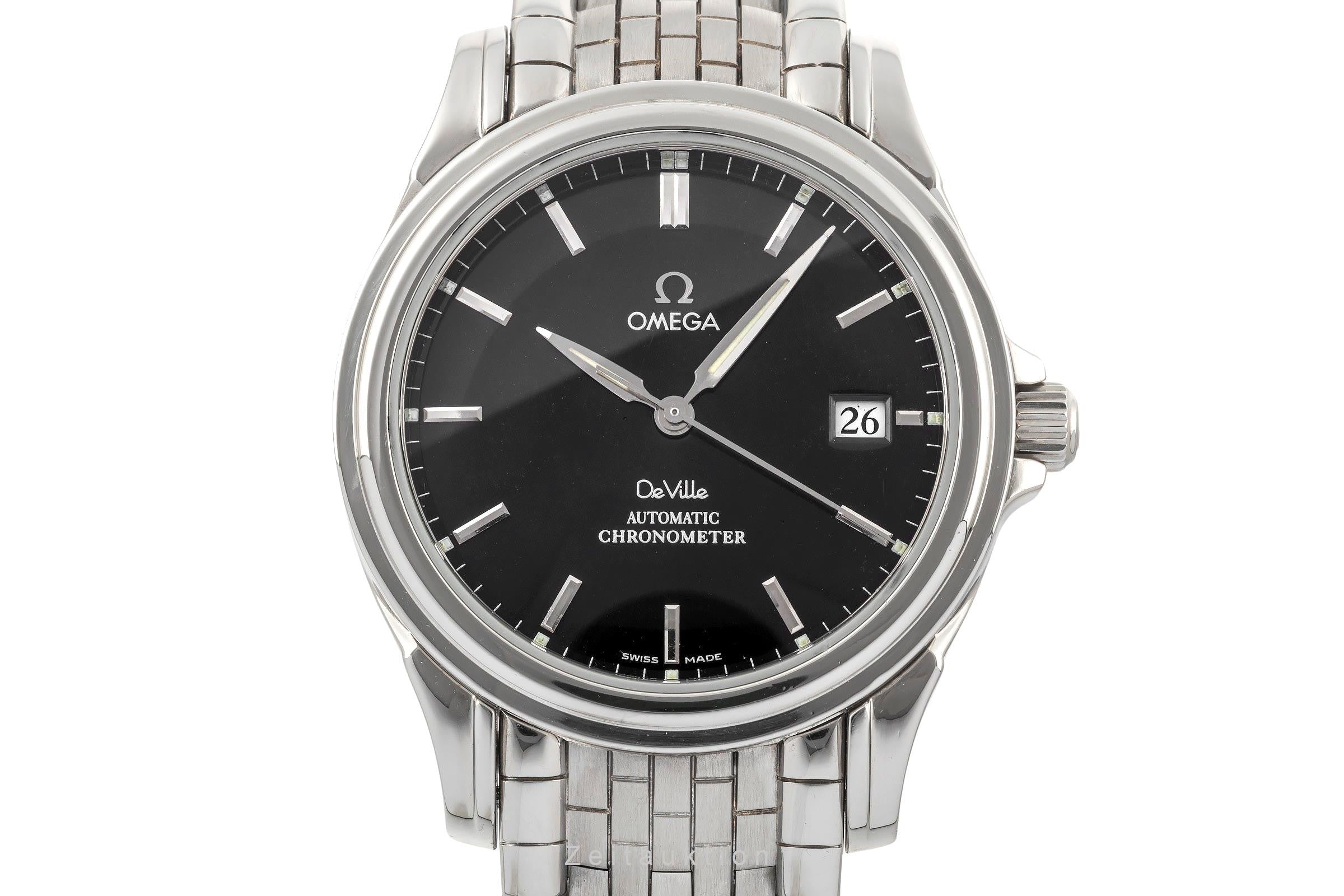 Omega De Ville steel automatic men's watch 168.1700, 4831.50.31 LP: 3200EUR  [2305620]