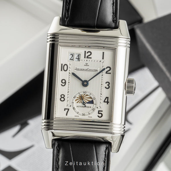Jaeger LeCoultre Reverso acier automatique montre pour hommes Q3038420, 240.8.72  [2305624]