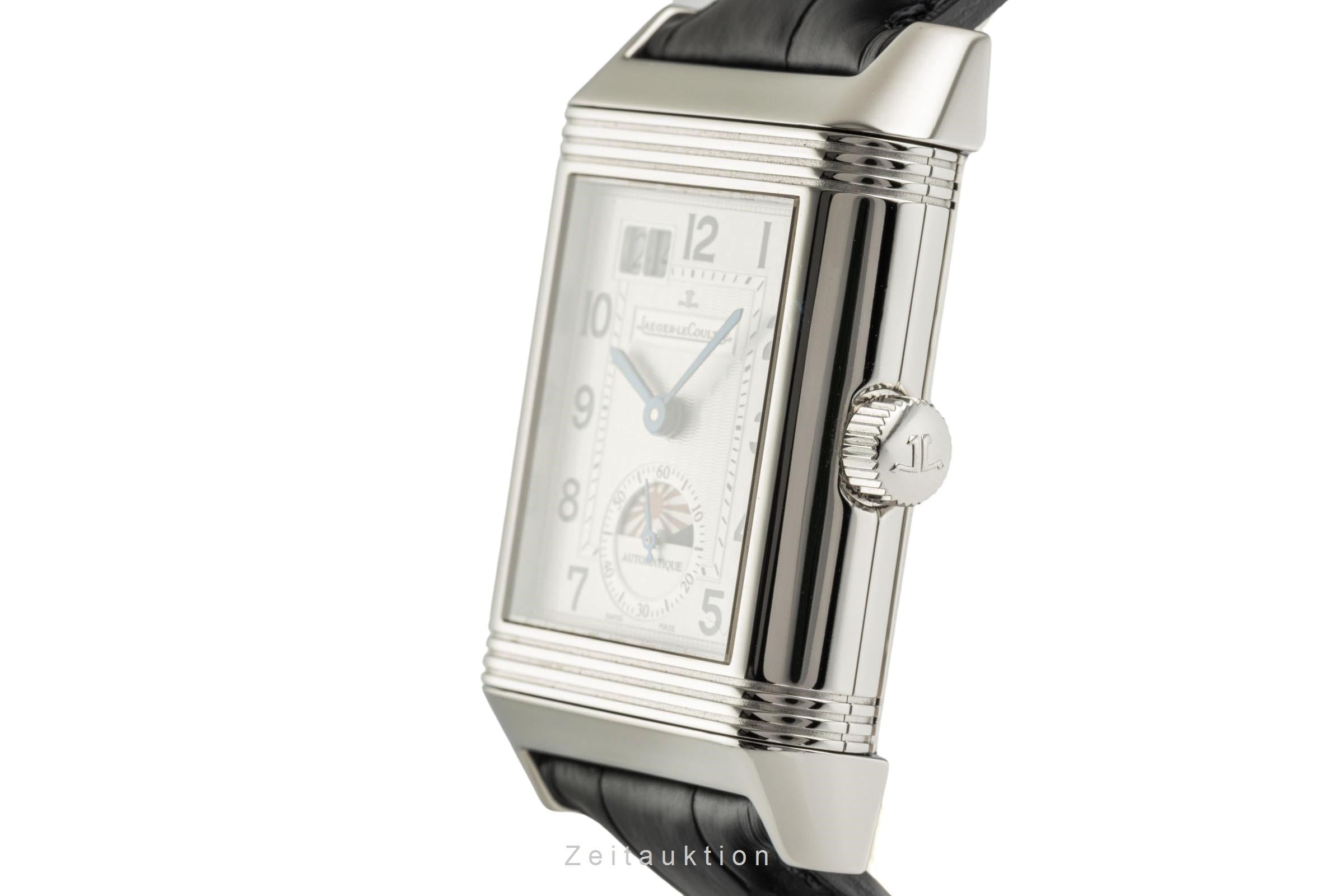 Jaeger LeCoultre Reverso acier automatique montre pour hommes Q3038420, 240.8.72  [2305624]