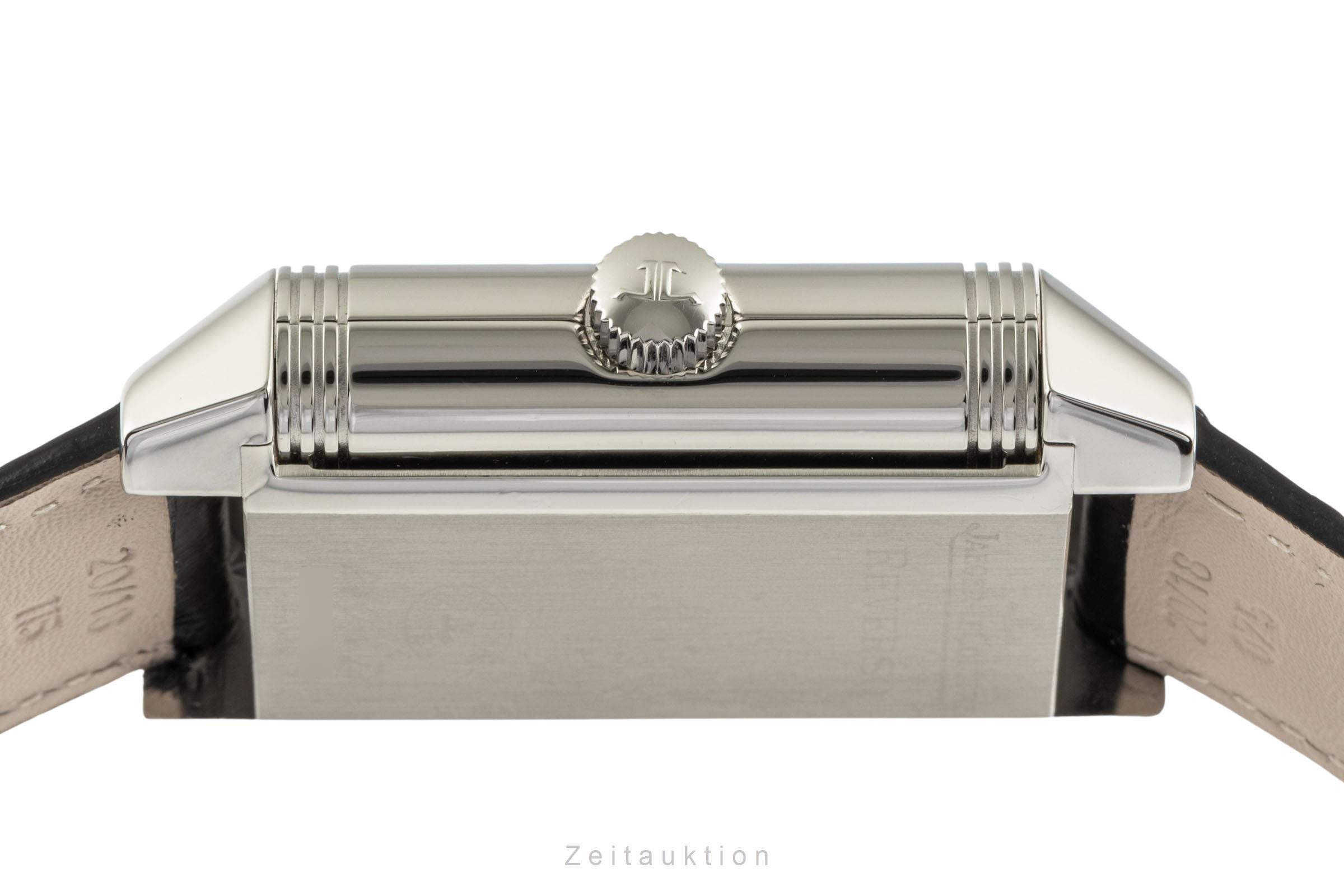 Jaeger LeCoultre Reverso acier automatique montre pour hommes Q3038420, 240.8.72  [2305624]