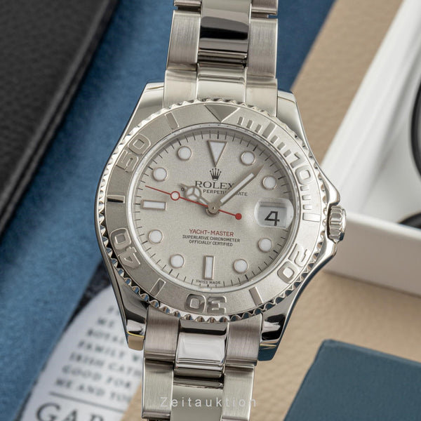 Rolex Yacht-Master acier / platine automatique montre pour hommes 168622 LP: 11550EUR  [2305634]