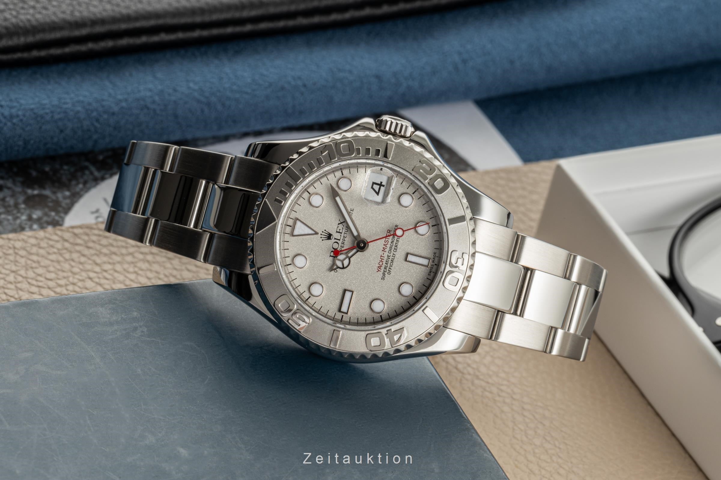 Rolex Yacht-Master acier / platine automatique montre pour hommes 168622 LP: 11550EUR  [2305634]