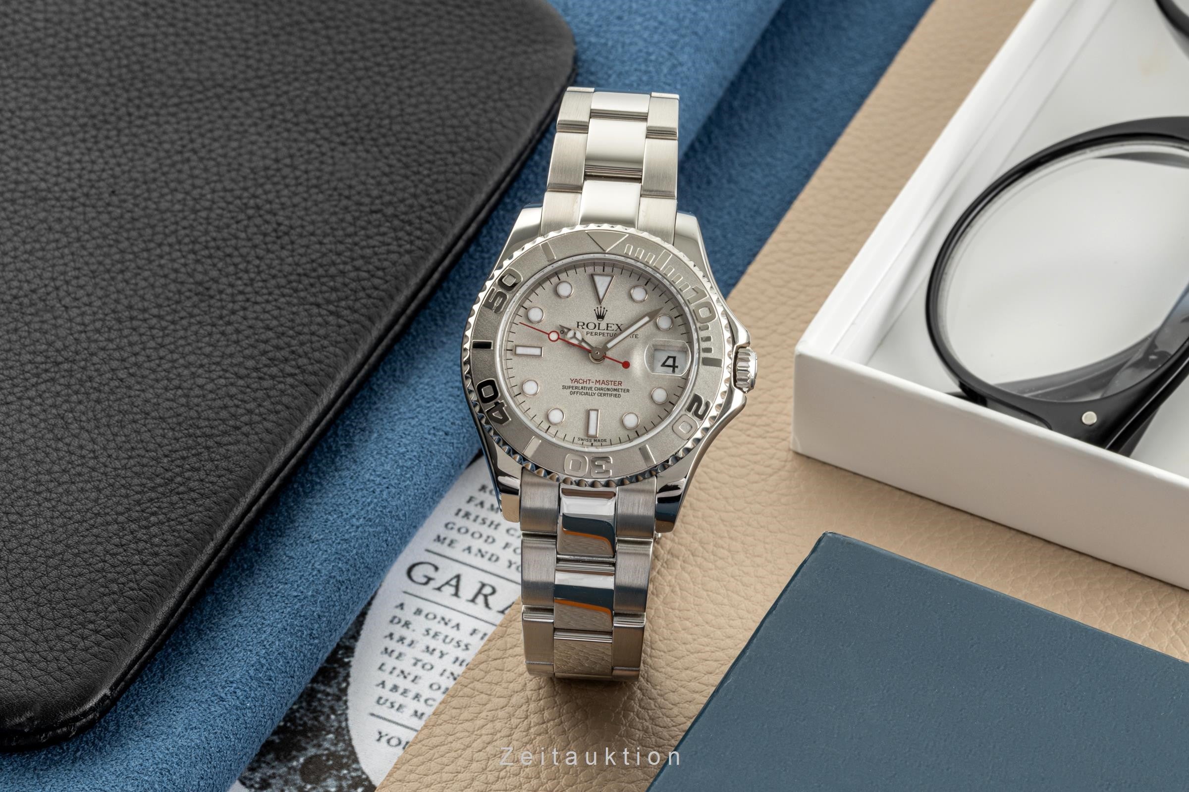 Rolex Yacht-Master acier / platine automatique montre pour hommes 168622 LP: 11550EUR  [2305634]