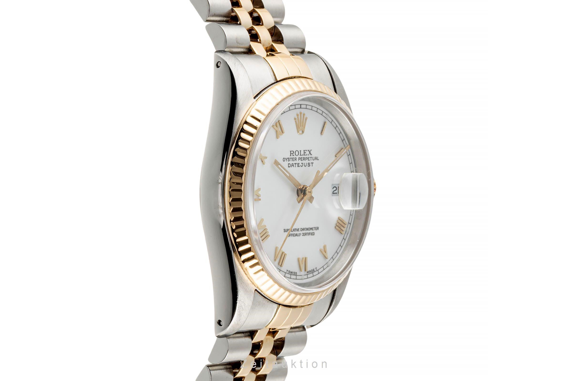 Rolex Datejust acciaio / oro automatismo orologio da uomo 16233 LP: 12450EUR  [2305660]