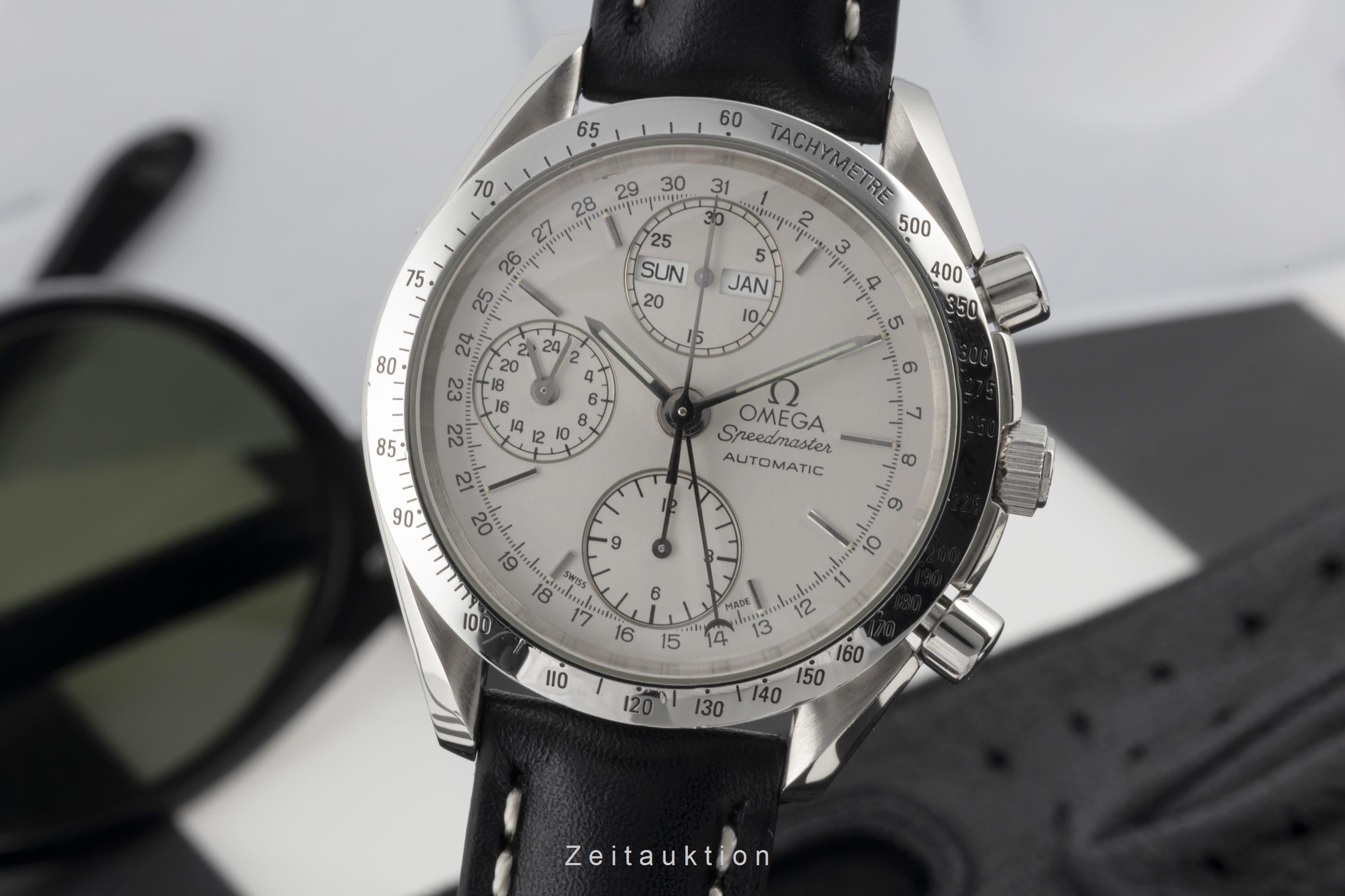 Omega Speedmaster chronograph steel automatic men's watch 3521.30.00, 175.0044, 375.0044, 175.0054, 375.0054 LP: 5700EUR  [2305677]