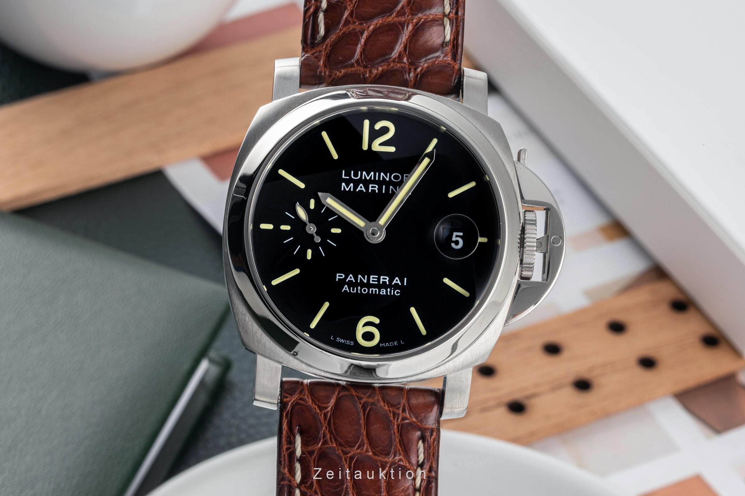 Panerai Luminor Marina steel automatic Kal. OPIII Ref. PAM00048