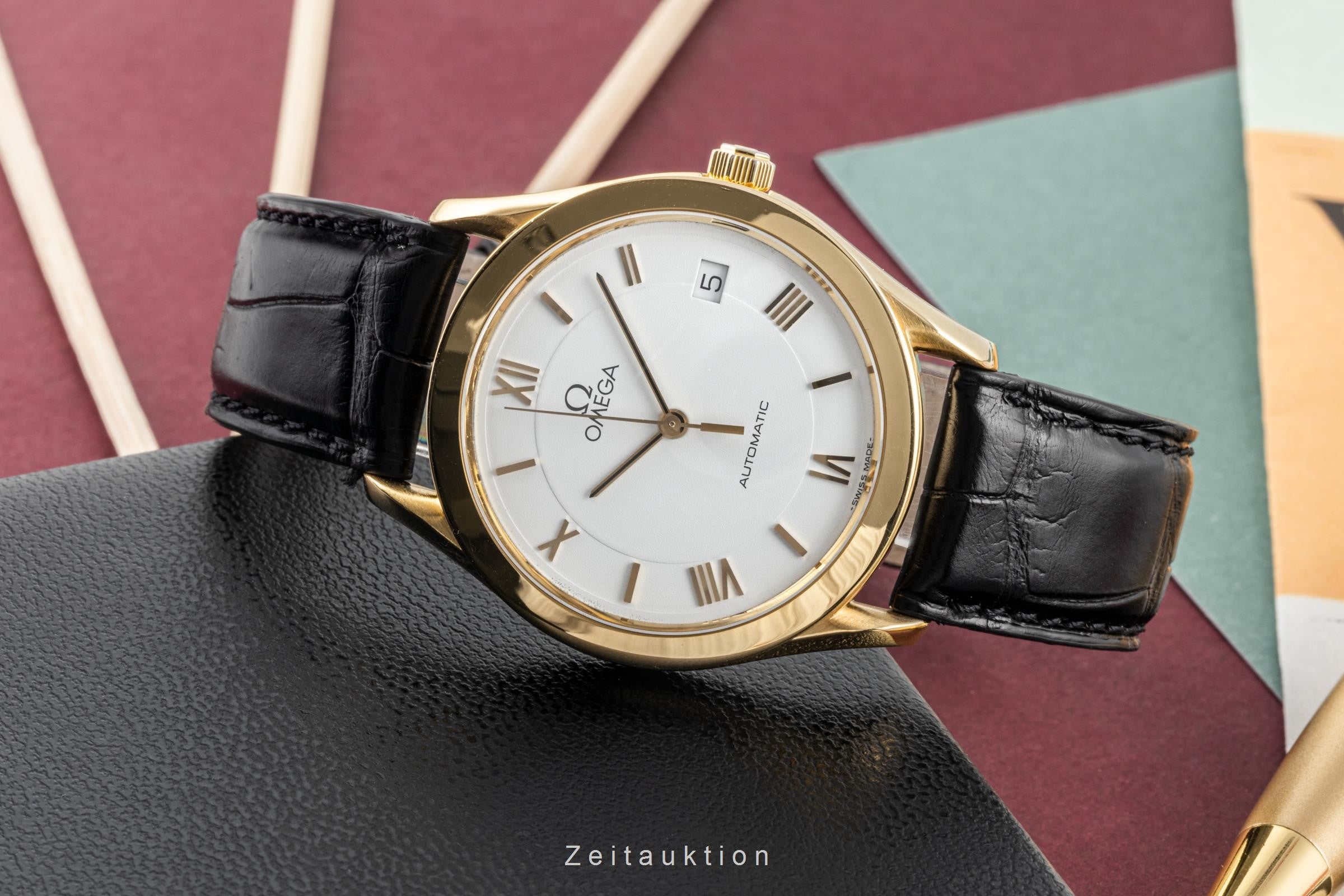 Omega Speedmaster Classic 18k Gold Automatik Herrenuhr Ref. 3601.20 [2305698]