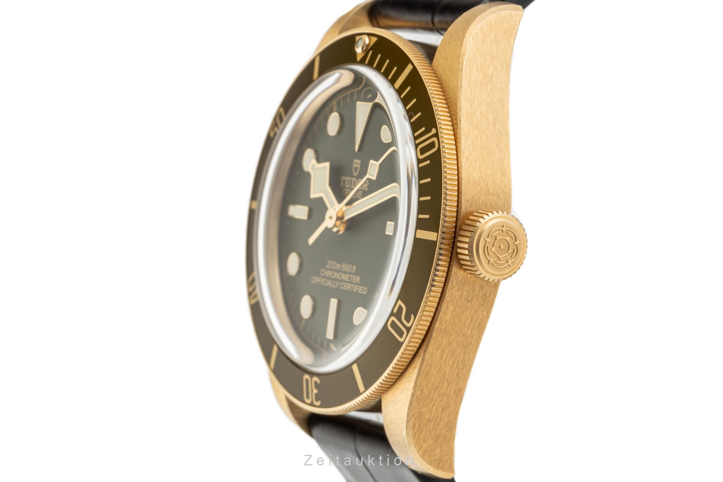 Tudor Black Bay 18 ct gold automatic men's watch 79018V LP: 17400EUR  [2305702]